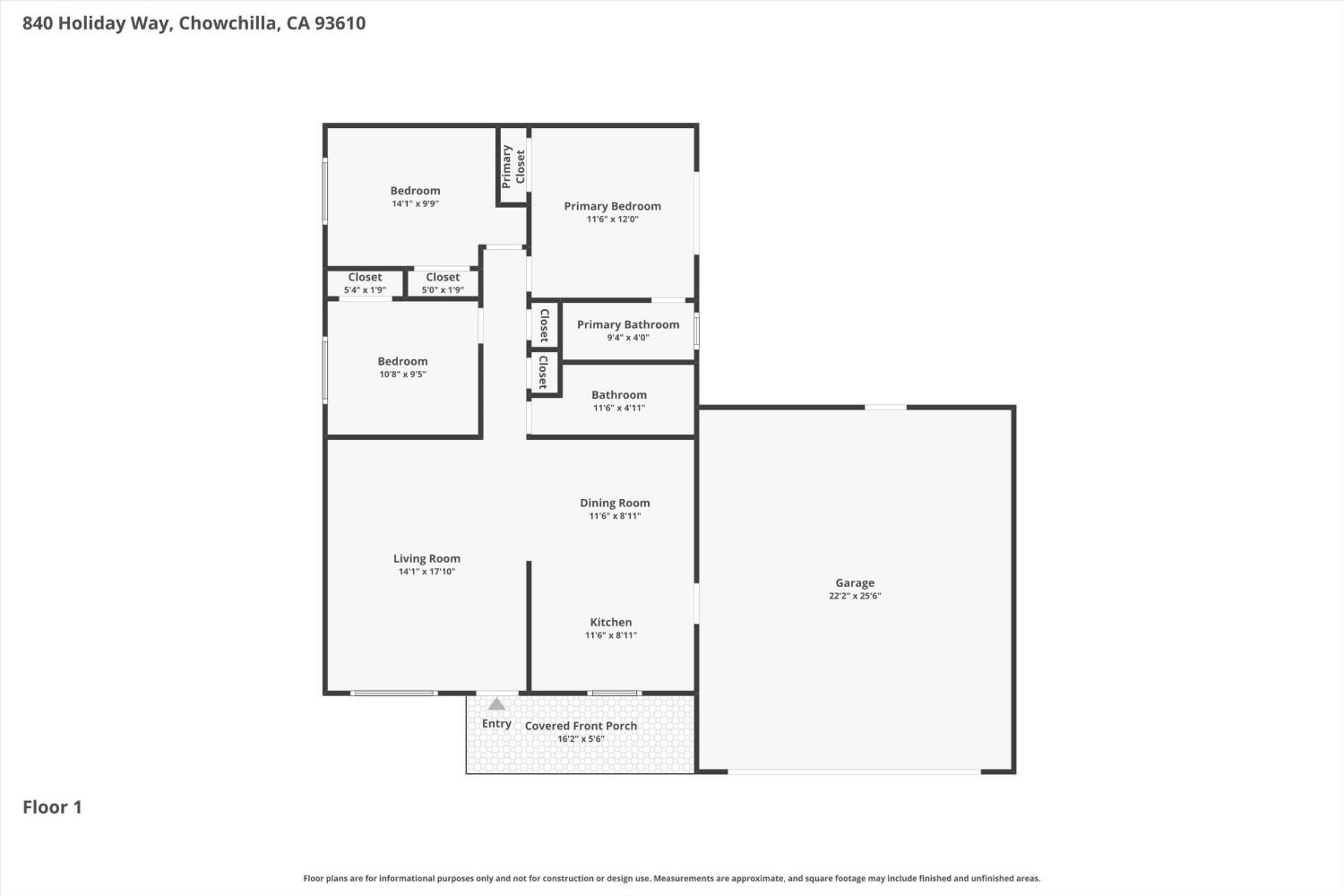 840 Holiday Way, Chowchilla, CA 93610