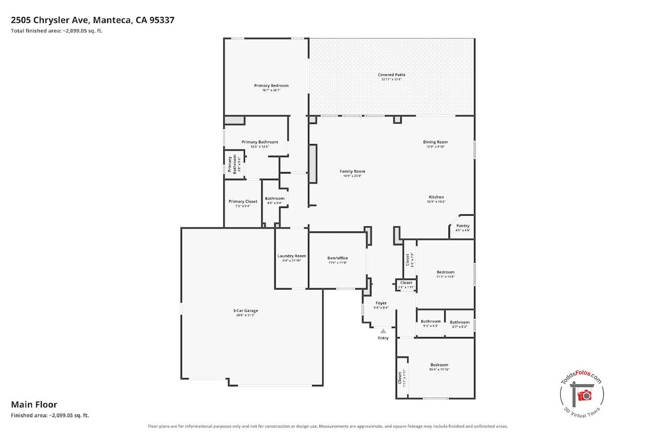 2505 Chrysler Ave, Manteca, CA 95337