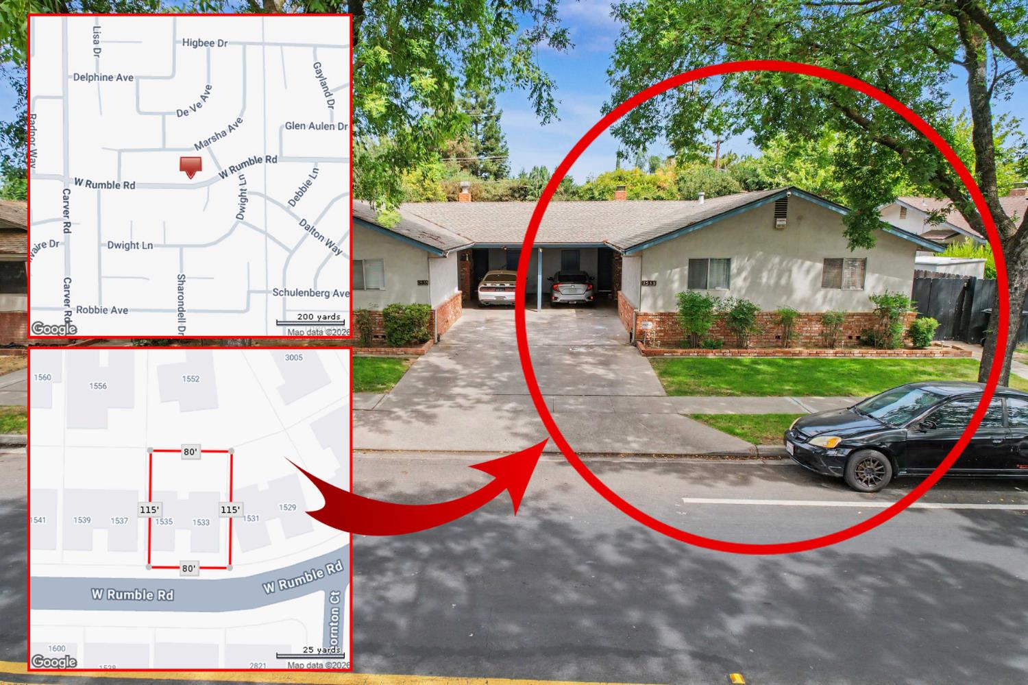 1533 1535 W Rumble Rd, Modesto, CA 95350