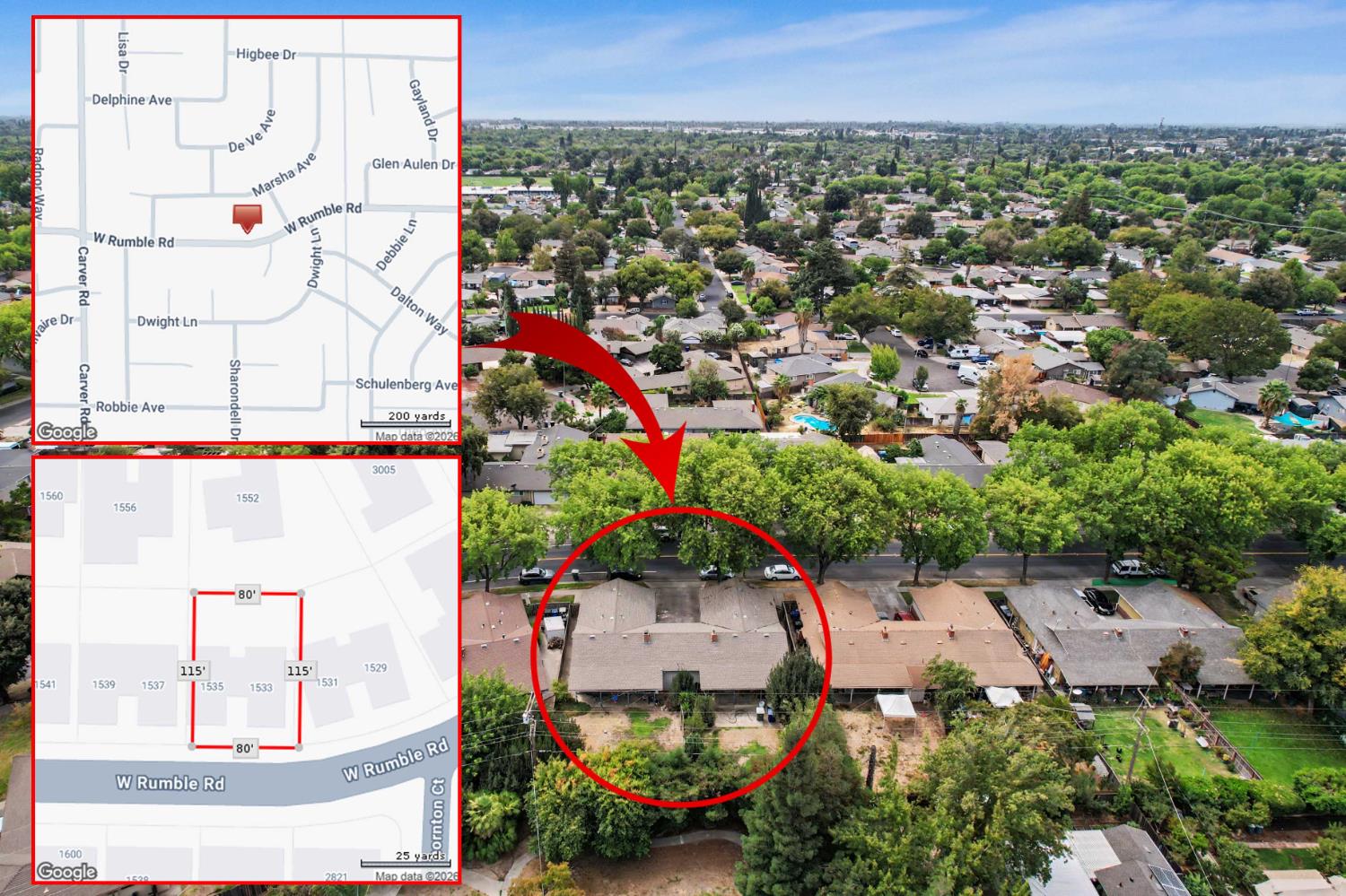 1533 1535 W Rumble Rd, Modesto, CA 95350