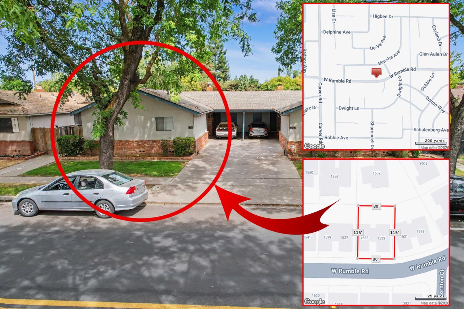 1533 1535 W Rumble Rd, Modesto, CA 95350