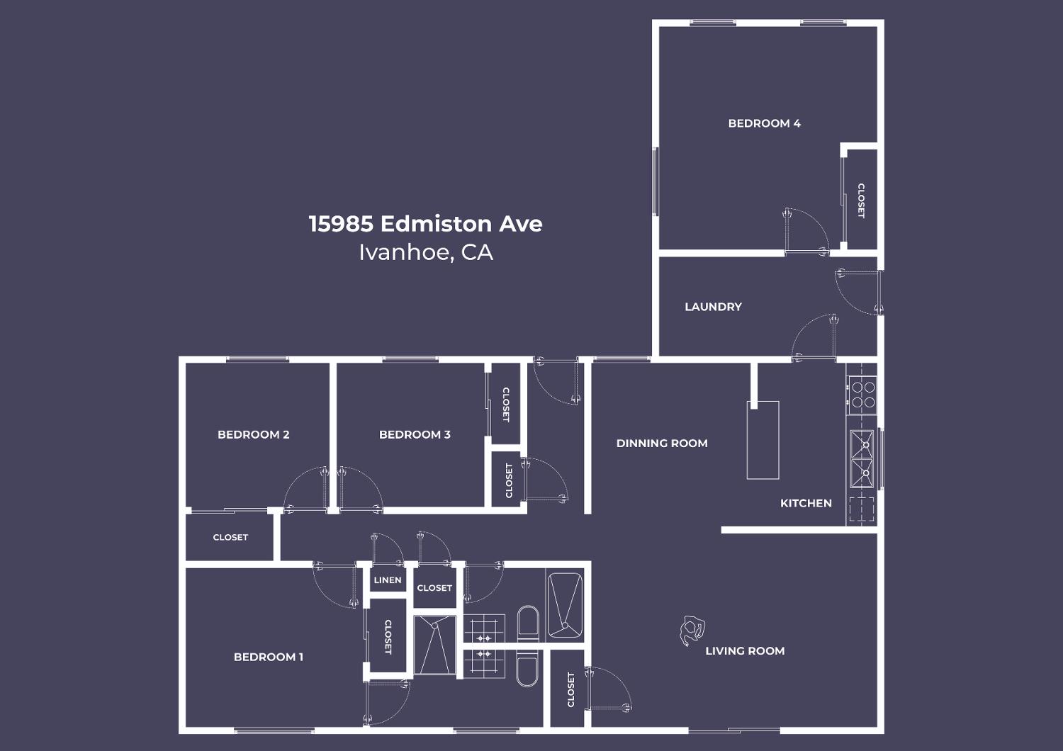 15985 Edmiston Ave, Ivanhoe, CA 93235