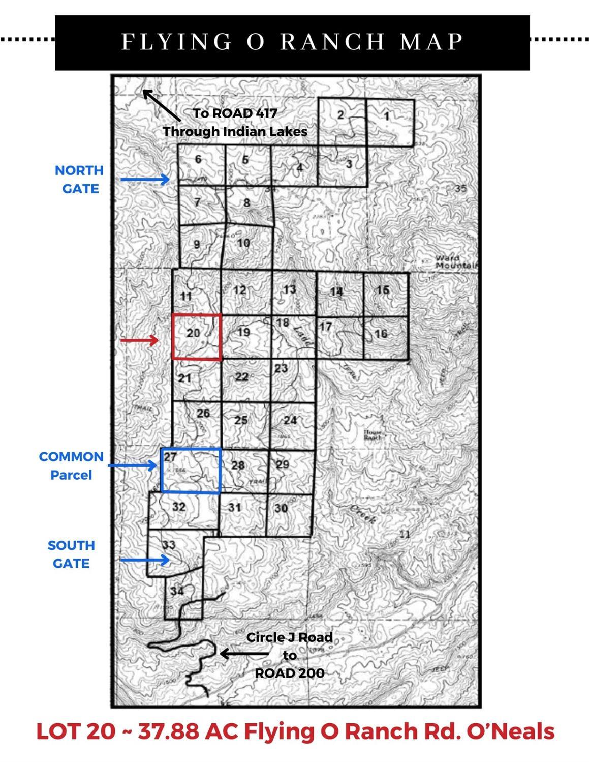 0 37.88 AC Flying O Ranch Rd., O neals, CA 93645