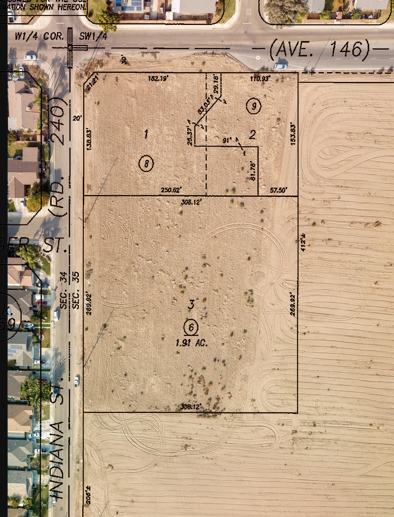 0 SE Indianna & Springville Dr, Porterville, CA 93257