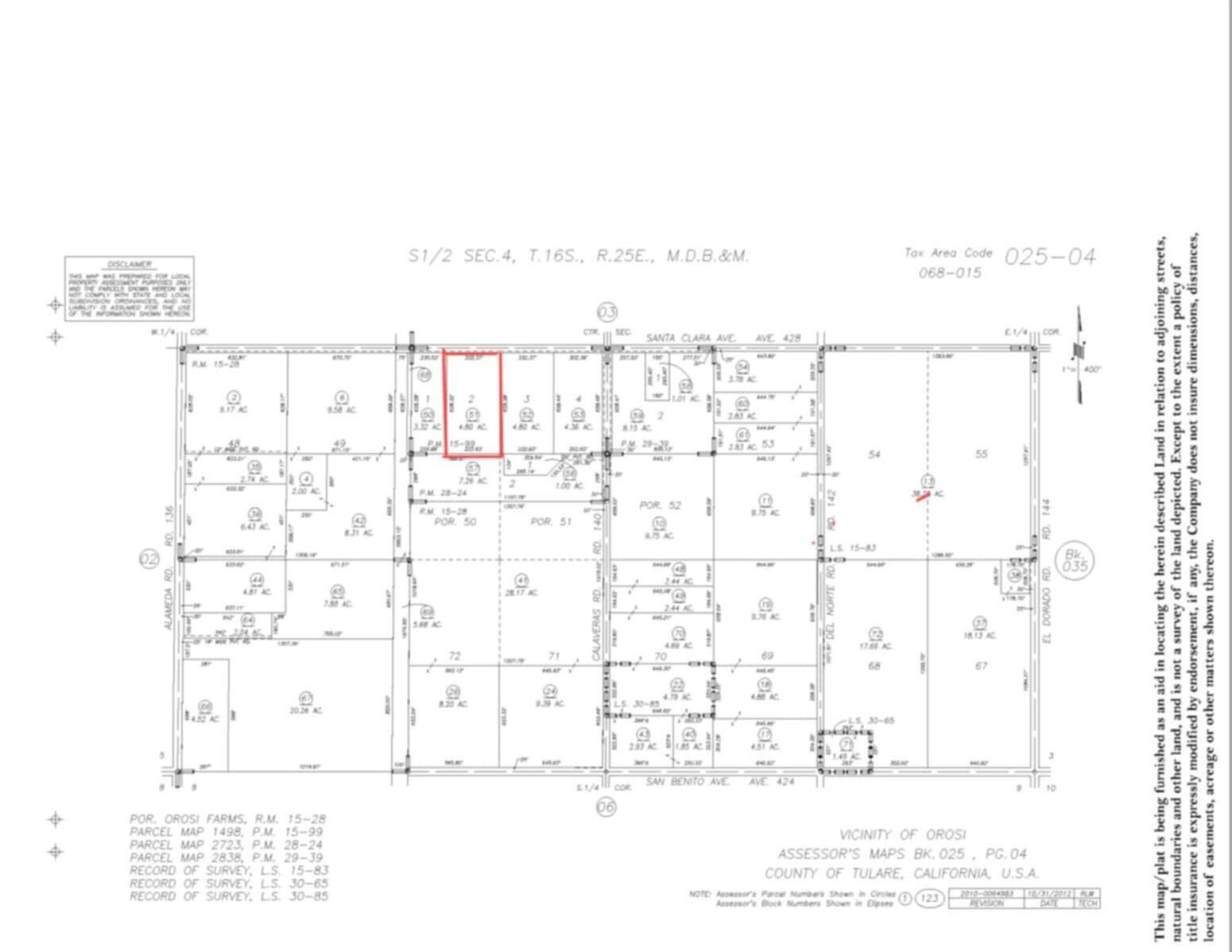 0 Ave 428, Orosi, CA 93647