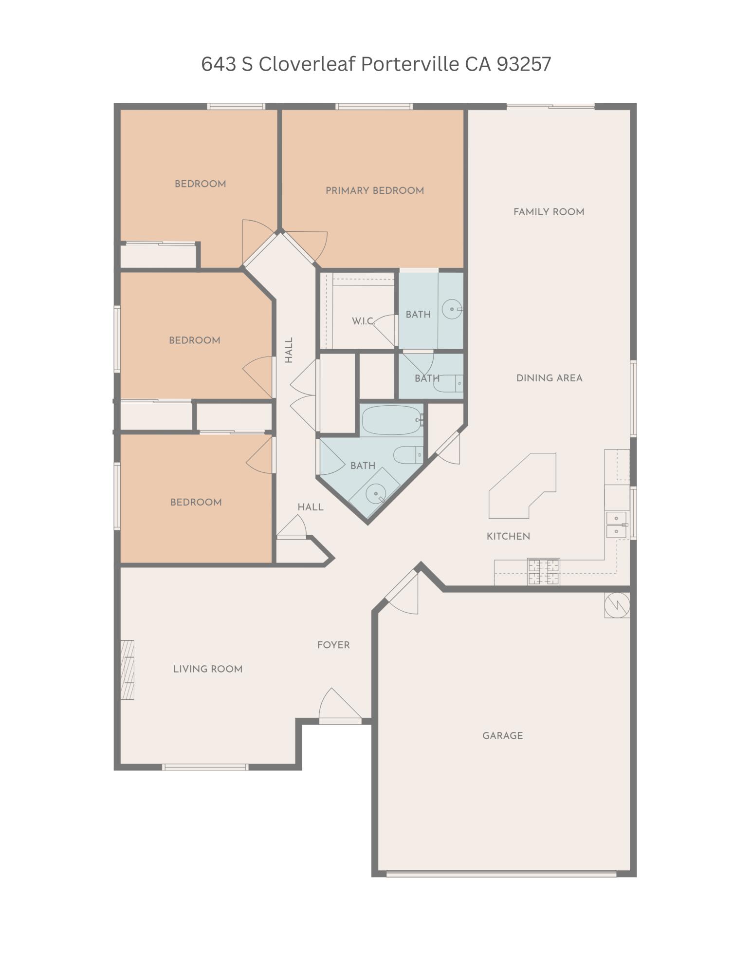 643 S Cloverleaf St, Porterville, CA 93257