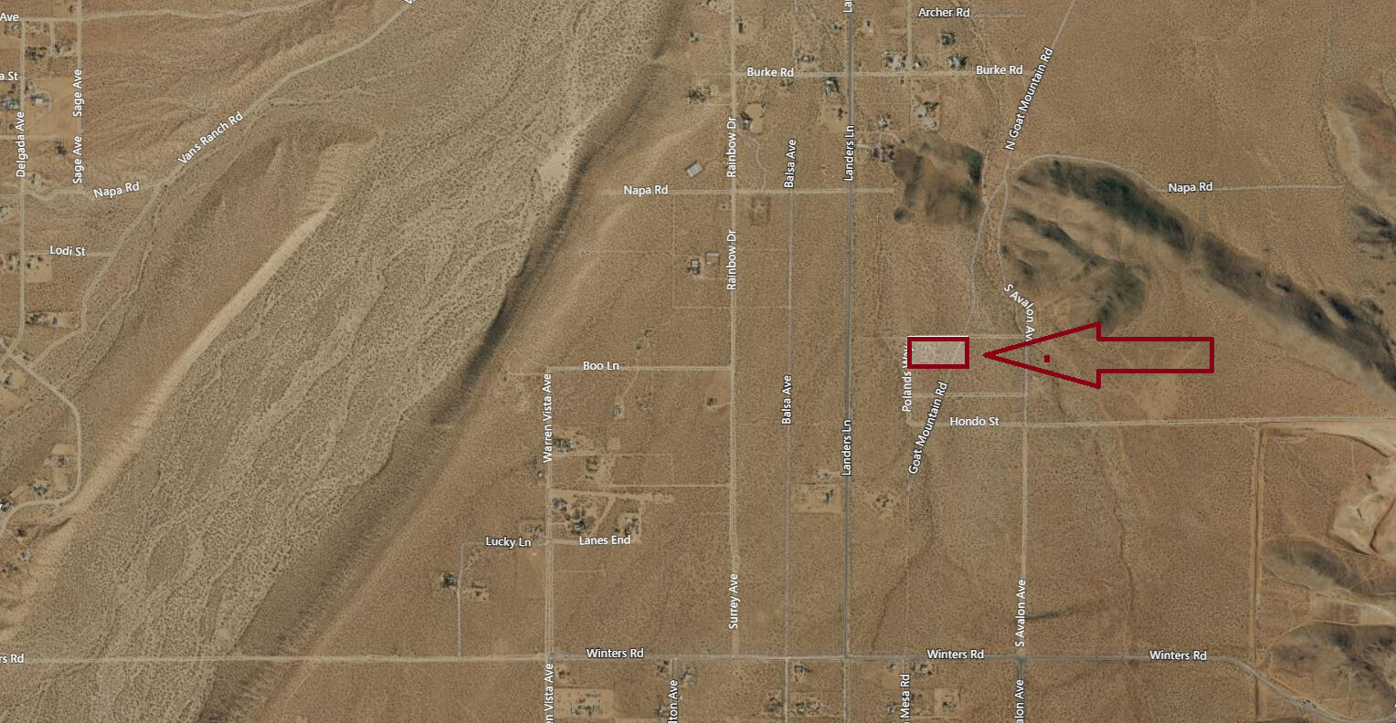 0 Goat Mountain Rd, Landers, CA 92285