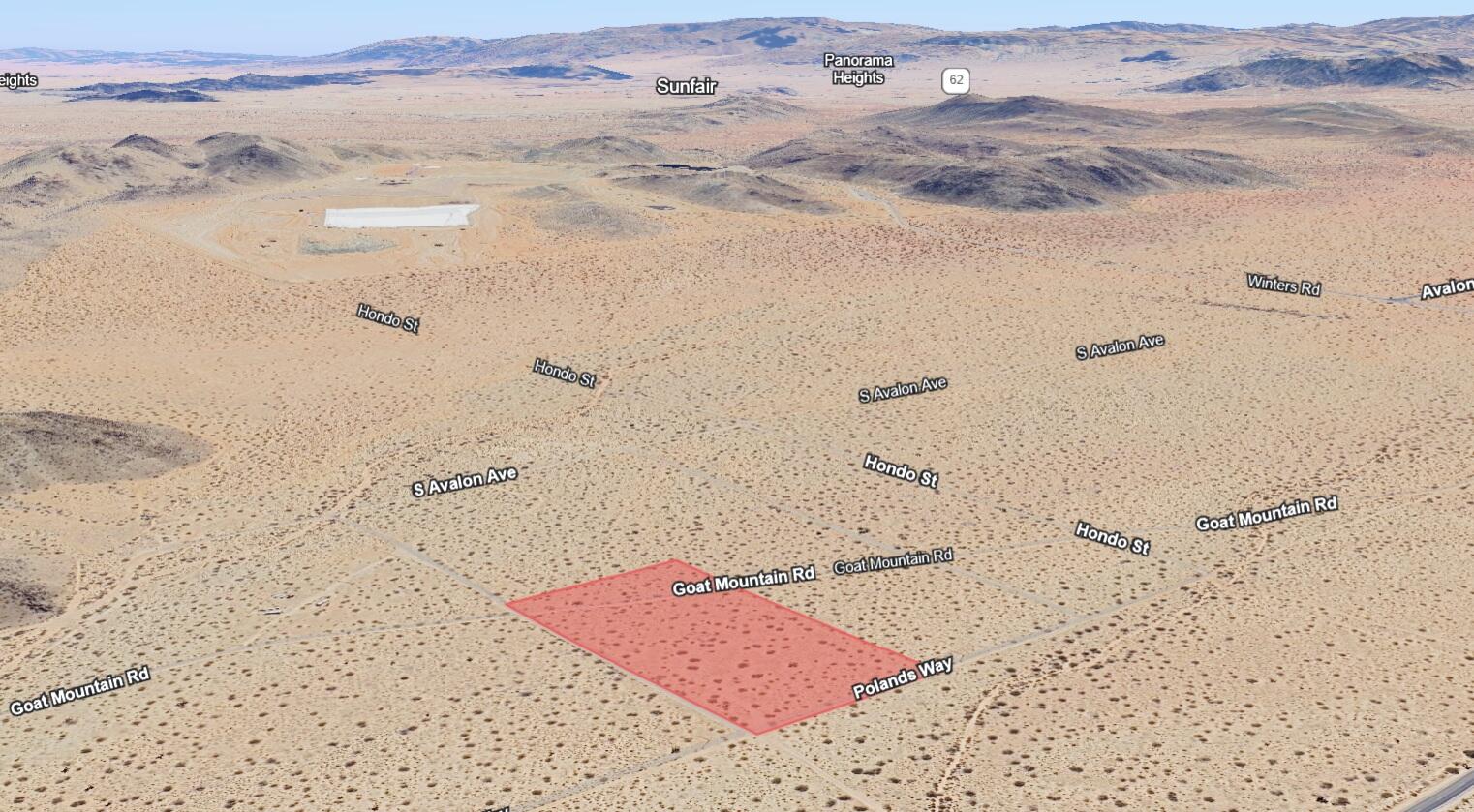 0 Goat Mountain Rd, Landers, CA 92285