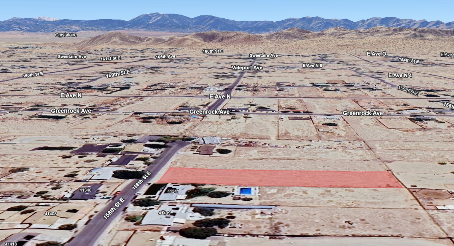 0 E 158 Ste Vic Lanfair Ave, Lake Los Angeles, CA 93535