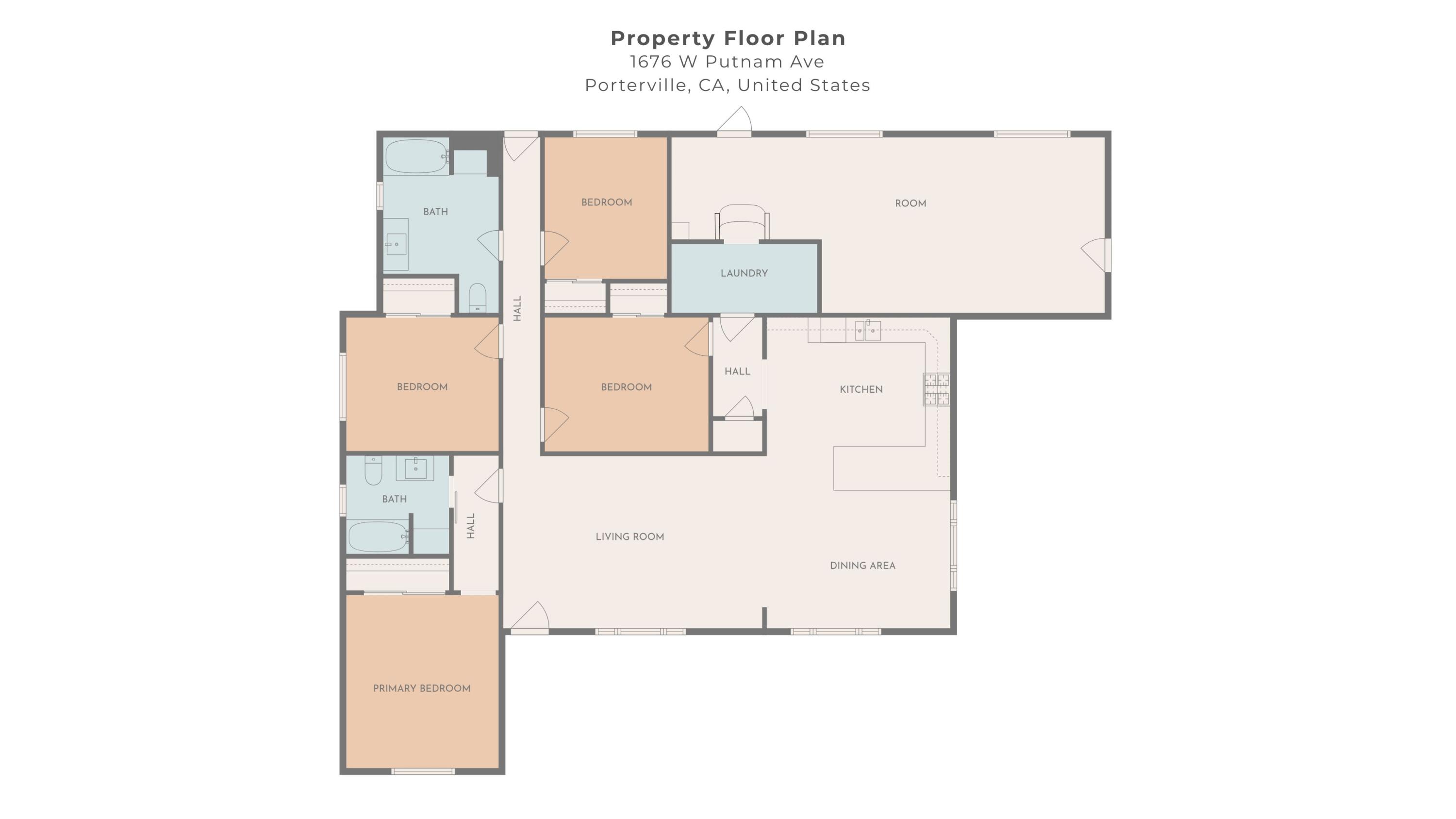 1676 W Putnam Ave, Porterville, CA 93257