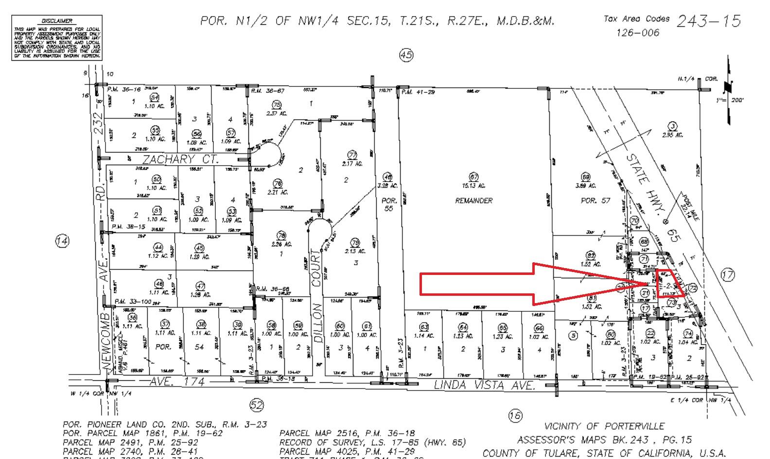 0 W Linda Vista Ave, Porterville, CA 93257