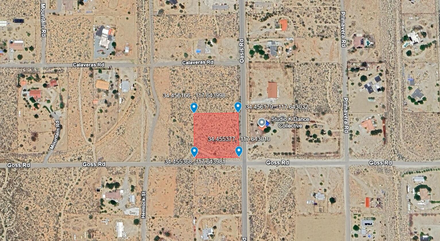 0 Oasis Rd, Pinon Hills, CA 92372