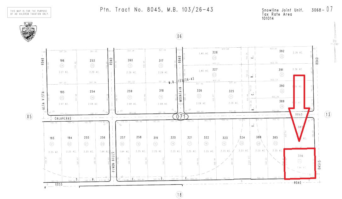 0 Oasis Rd, Pinon Hills, CA 92372