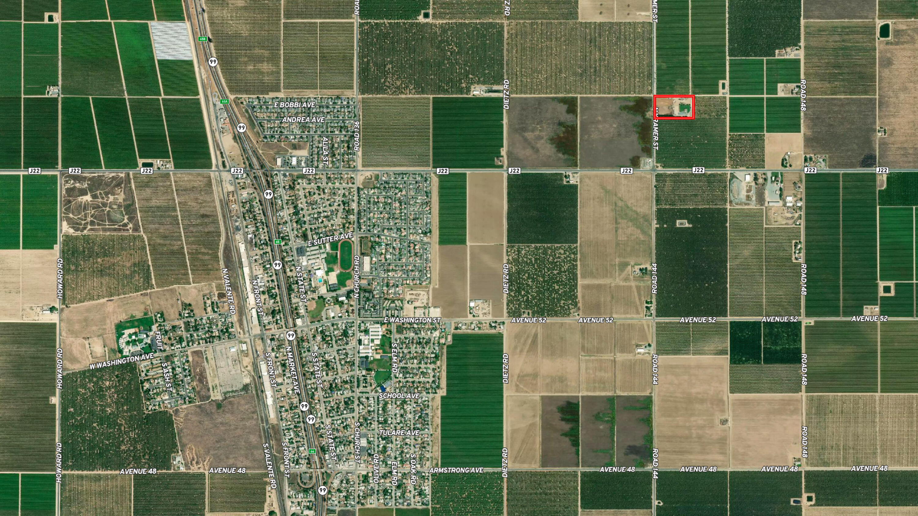 0 Sierra Ave & N Kramer St, Earlimart, CA 93219