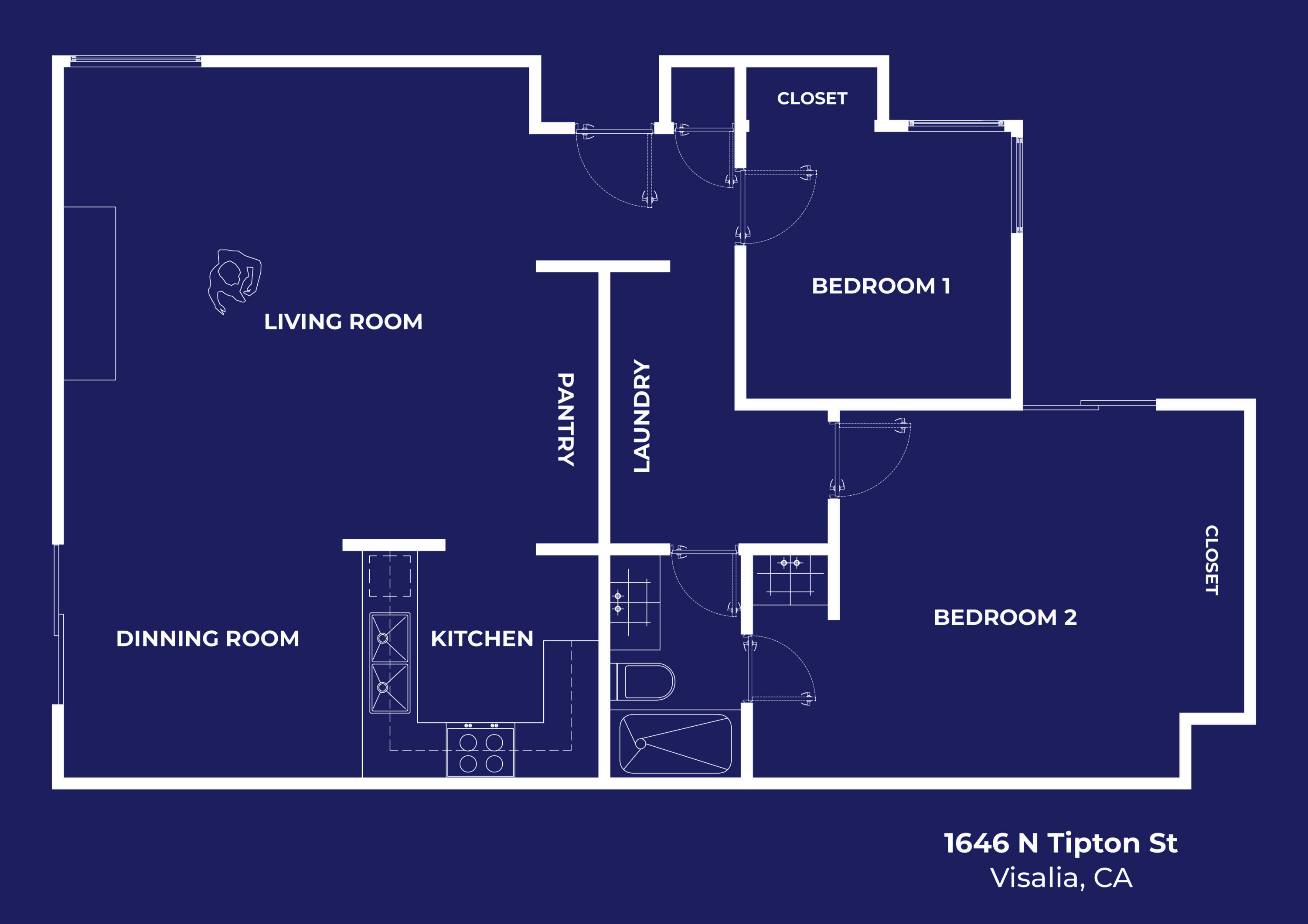 1644 N Tipton St, Visalia, CA 93292