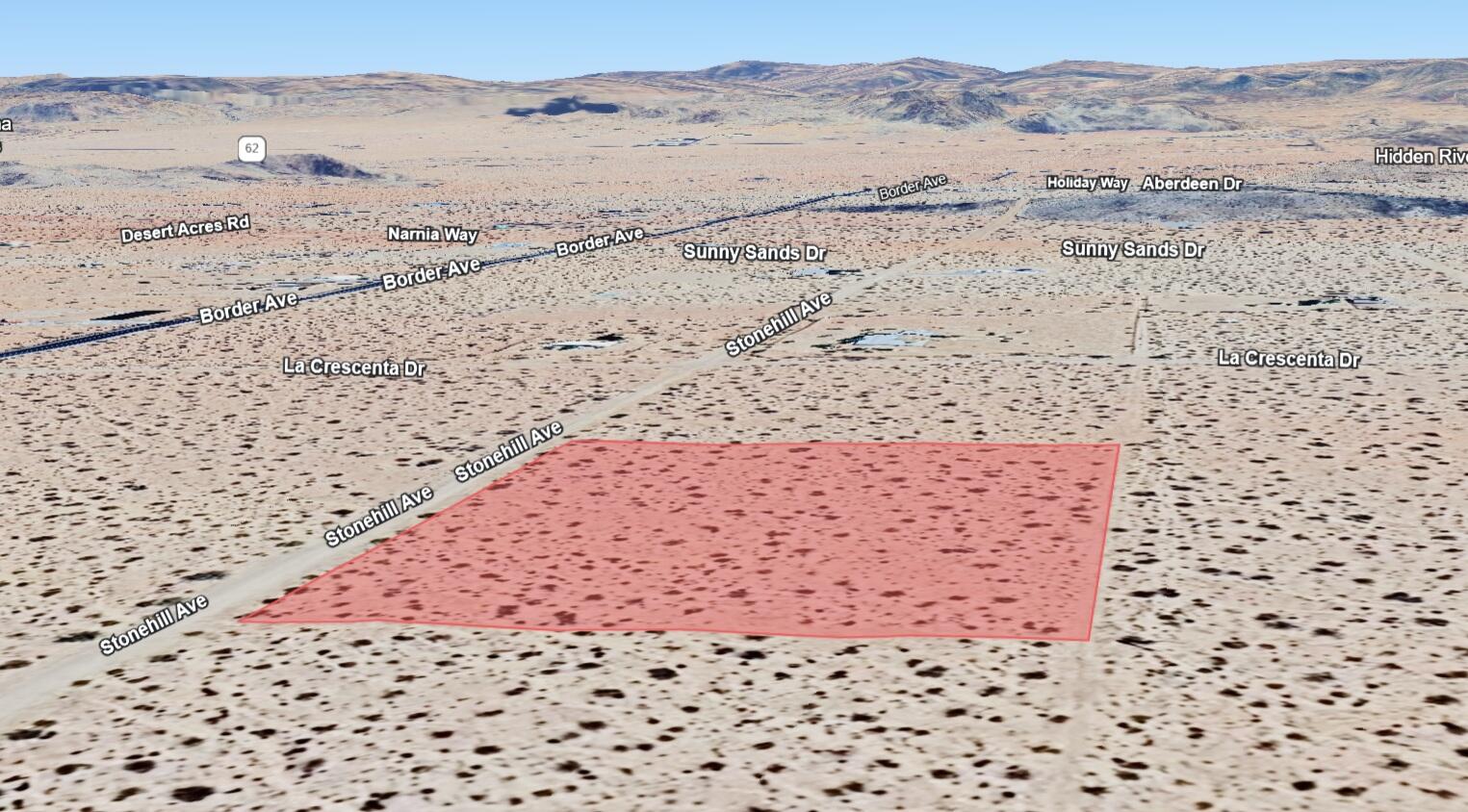 0 Stonehill Ave, Joshua Tree, CA 92252