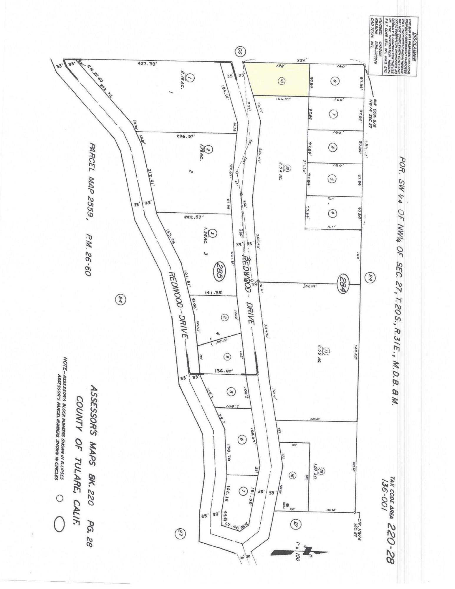 Lot 10 Redwood Dr, Springville, CA 93265