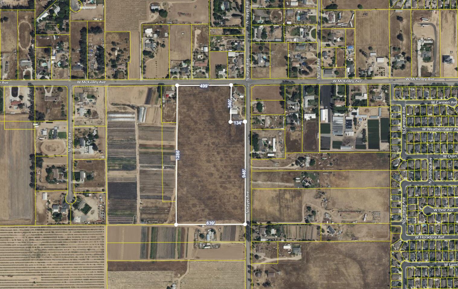 17 Acres Mckinley And Hayes, Fresno, CA 93723