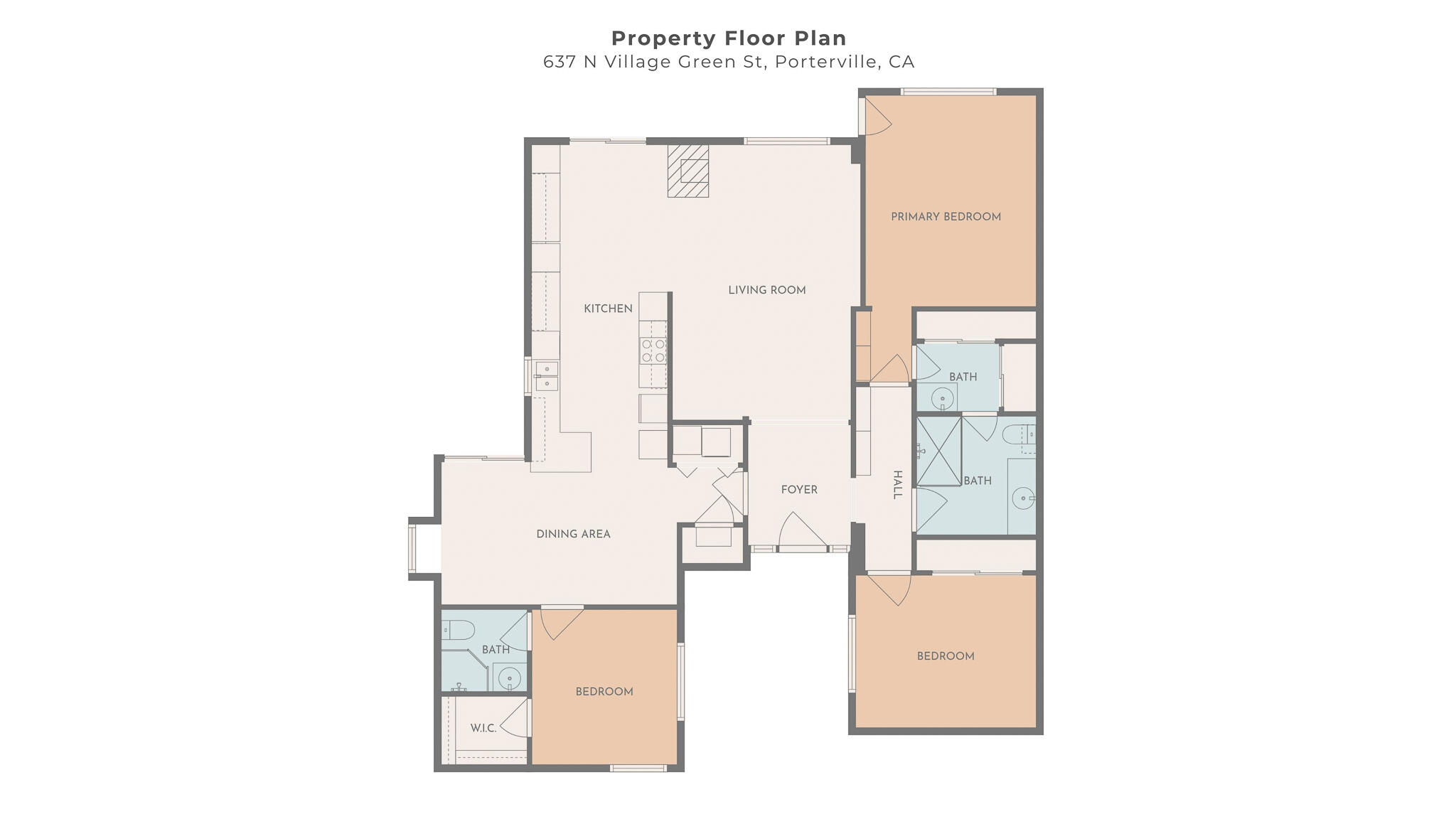 637 Village Green St, Porterville, CA 93257