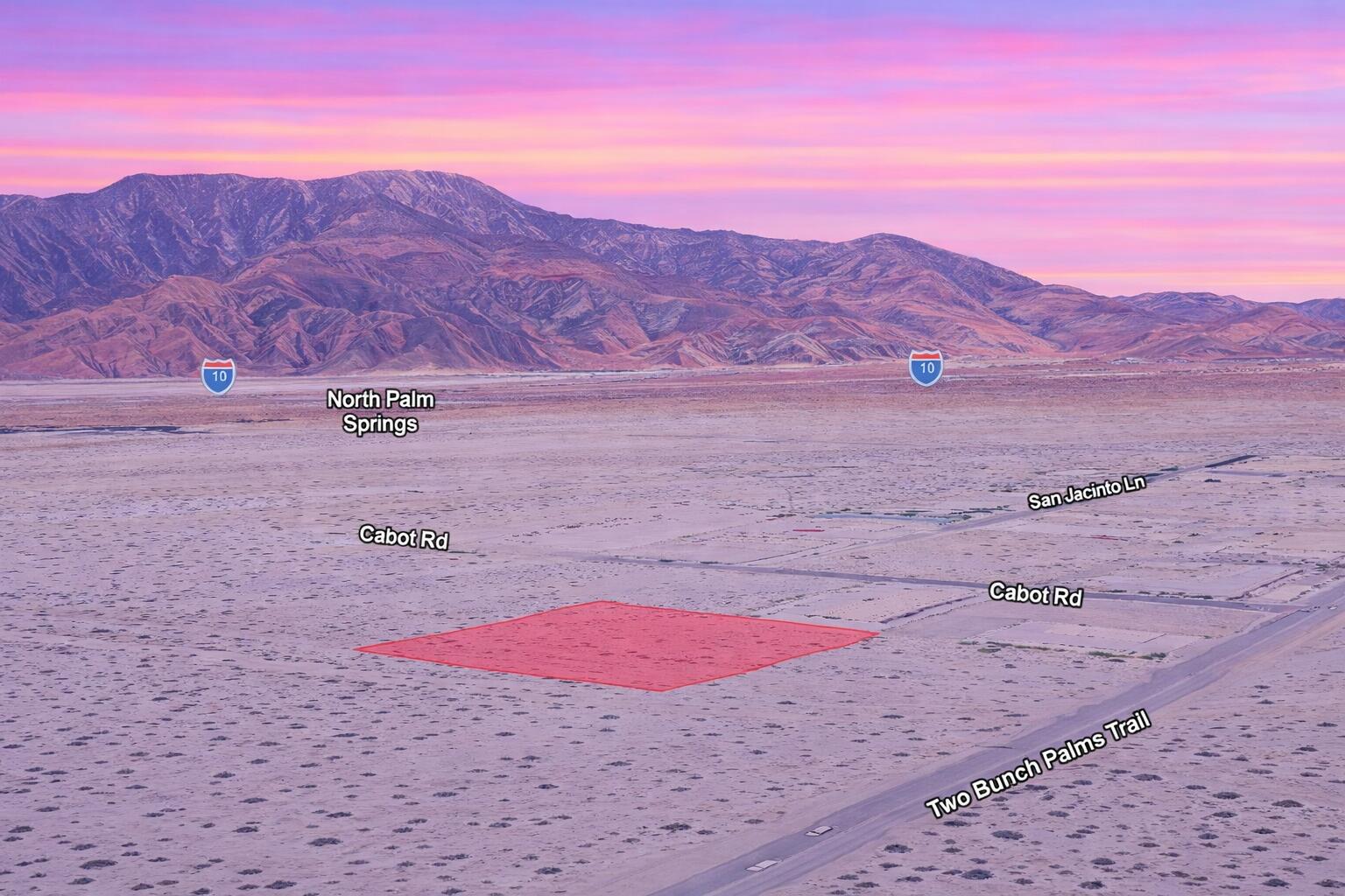 0 Vic Two Bunch Palms Trl, Desert Hot Springs, CA 92240