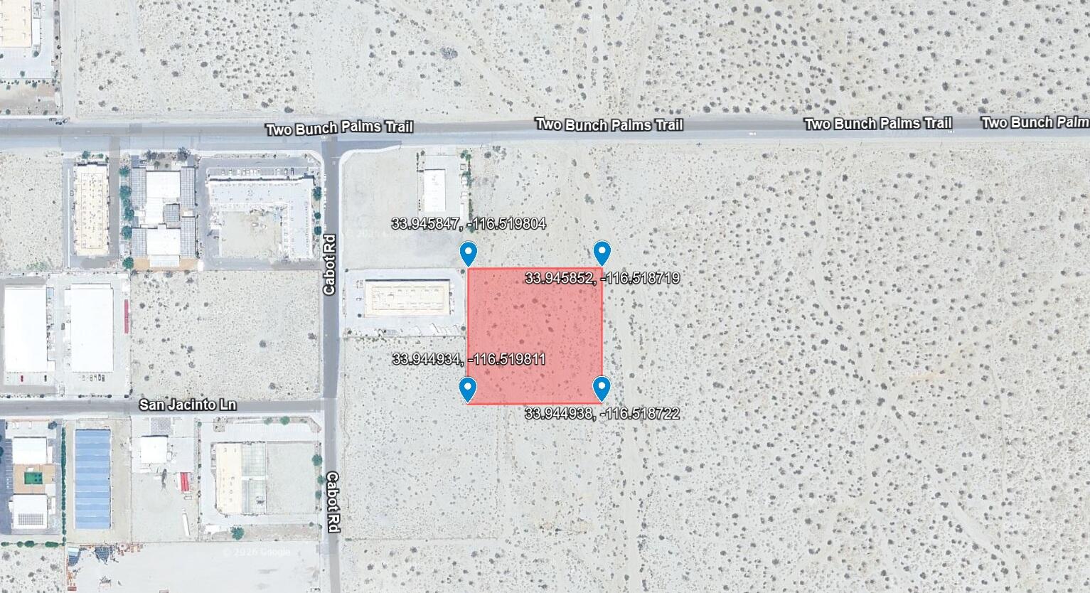 0 Vic Two Bunch Palms Trl, Desert Hot Springs, CA 92240