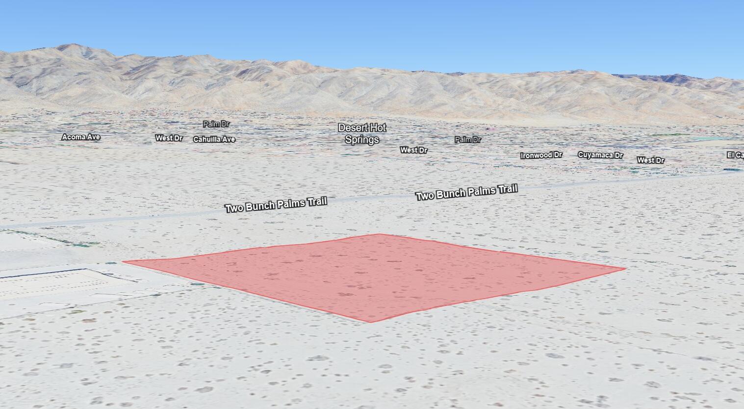 0 Vic Two Bunch Palms Trl, Desert Hot Springs, CA 92240