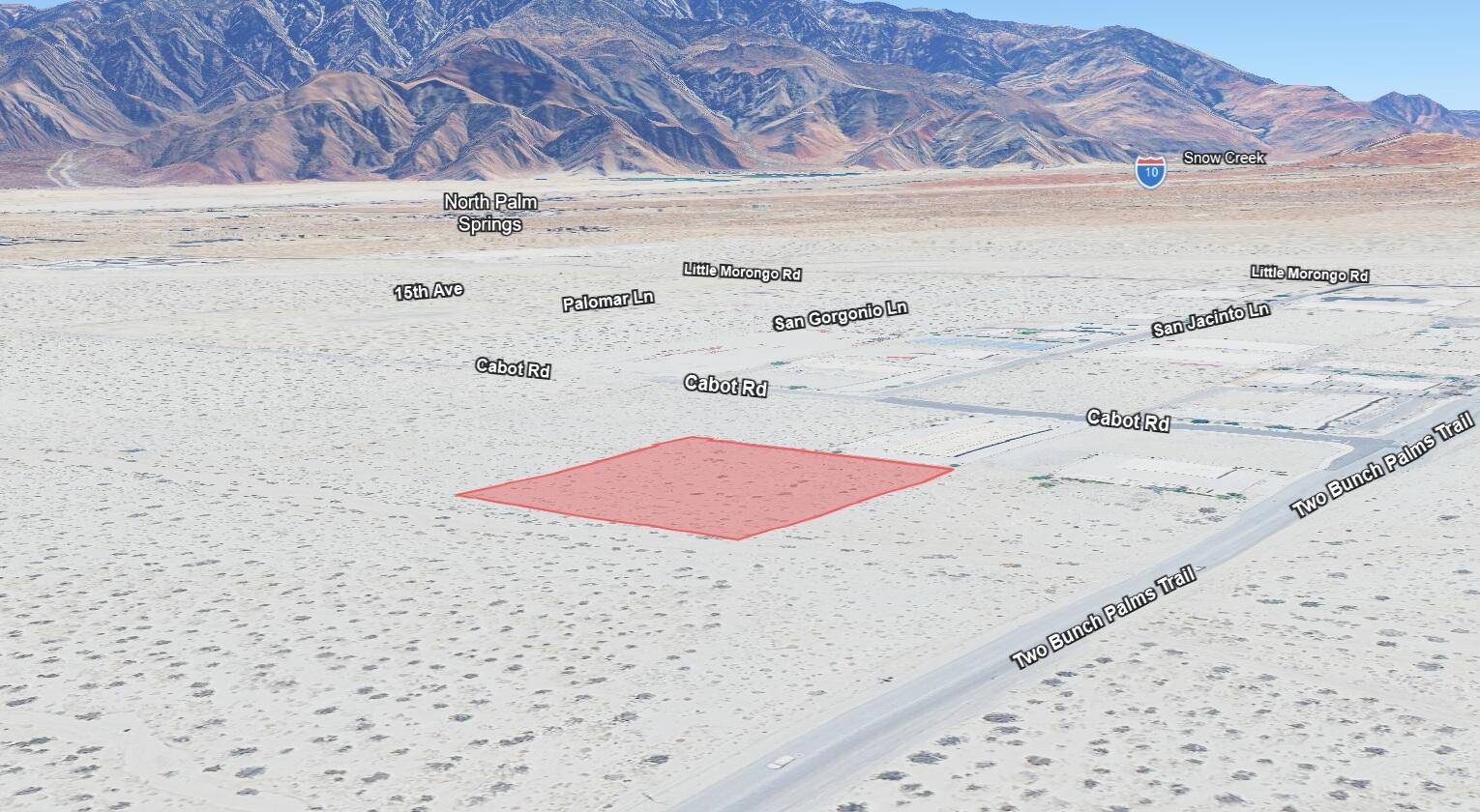 0 Vic Two Bunch Palms Trl, Desert Hot Springs, CA 92240