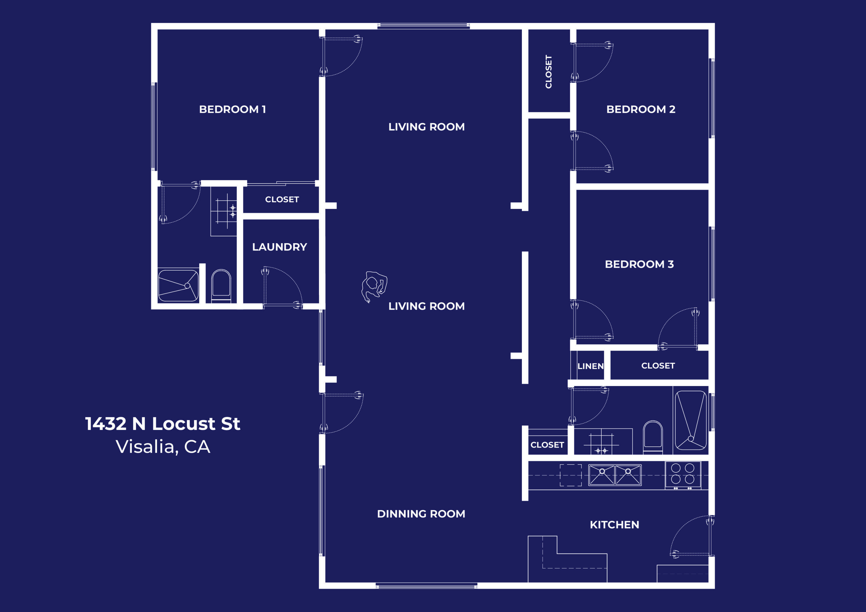 1432 N Locust St, Visalia, CA 93291