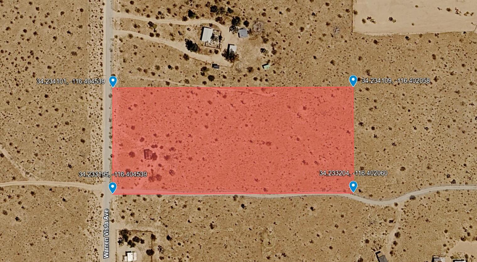 0 Warren Vista Ave, Landers, CA 92285