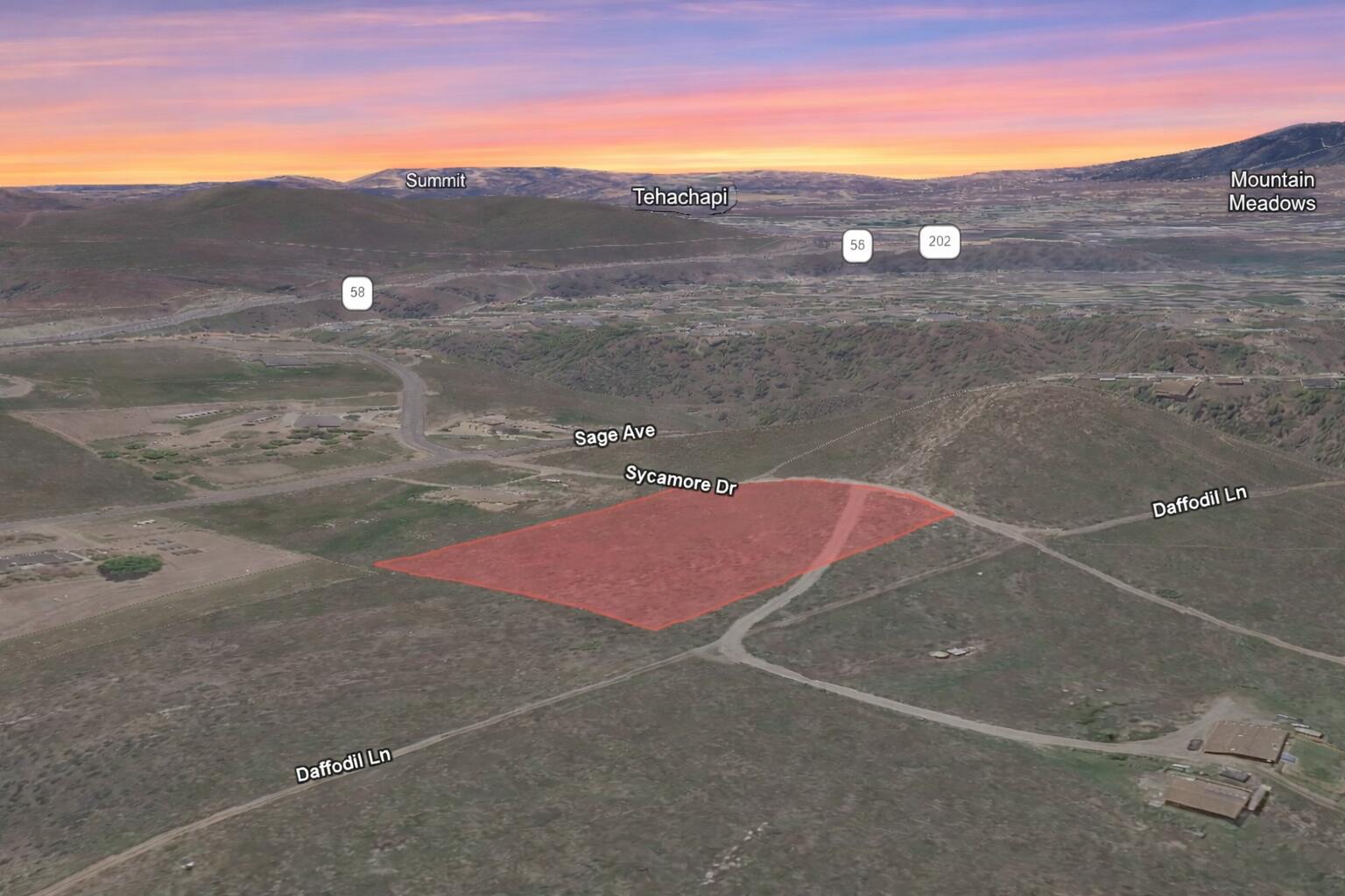 0 Sycamore Dr, Tehachapi, CA 93561