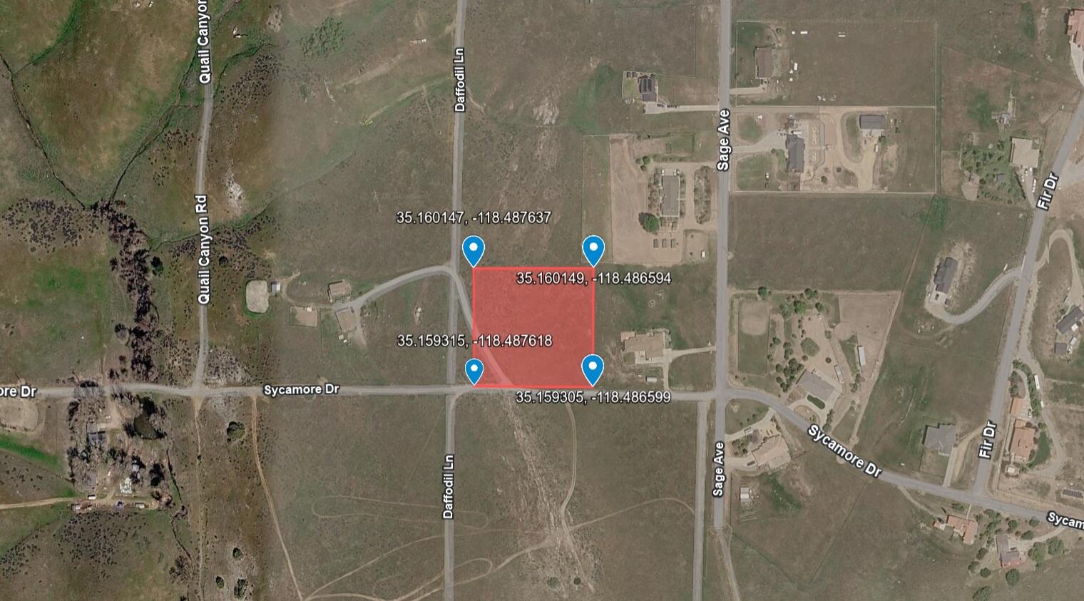 0 Sycamore Dr, Tehachapi, CA 93561