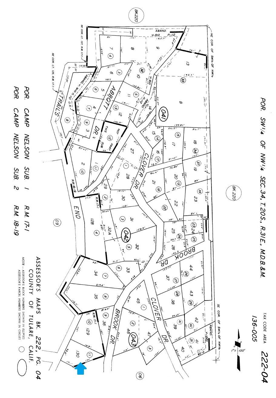 440 Trails End Dr, Camp Nelson, CA 93265