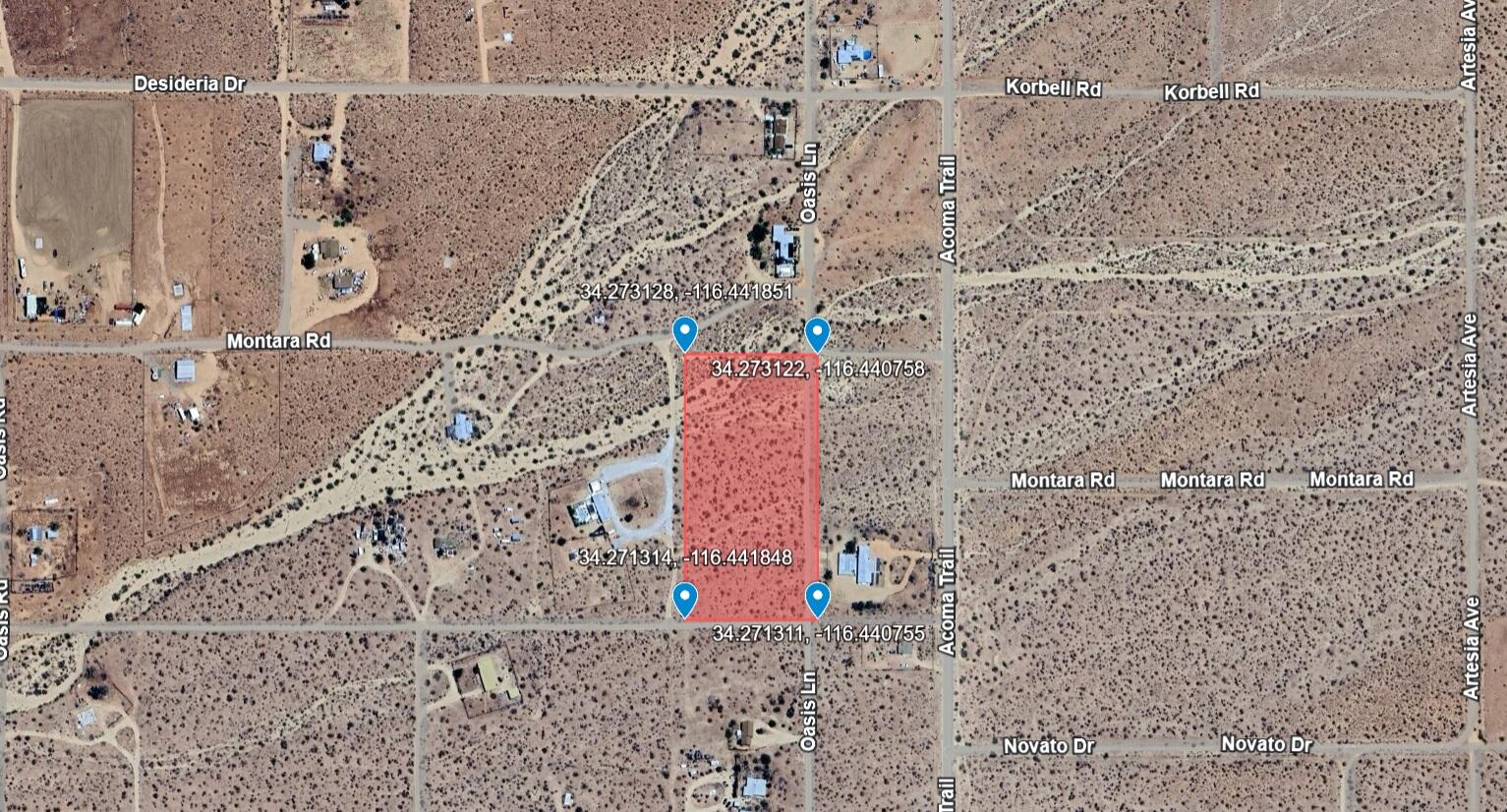 0 Montara Rd, Landers, CA 92285