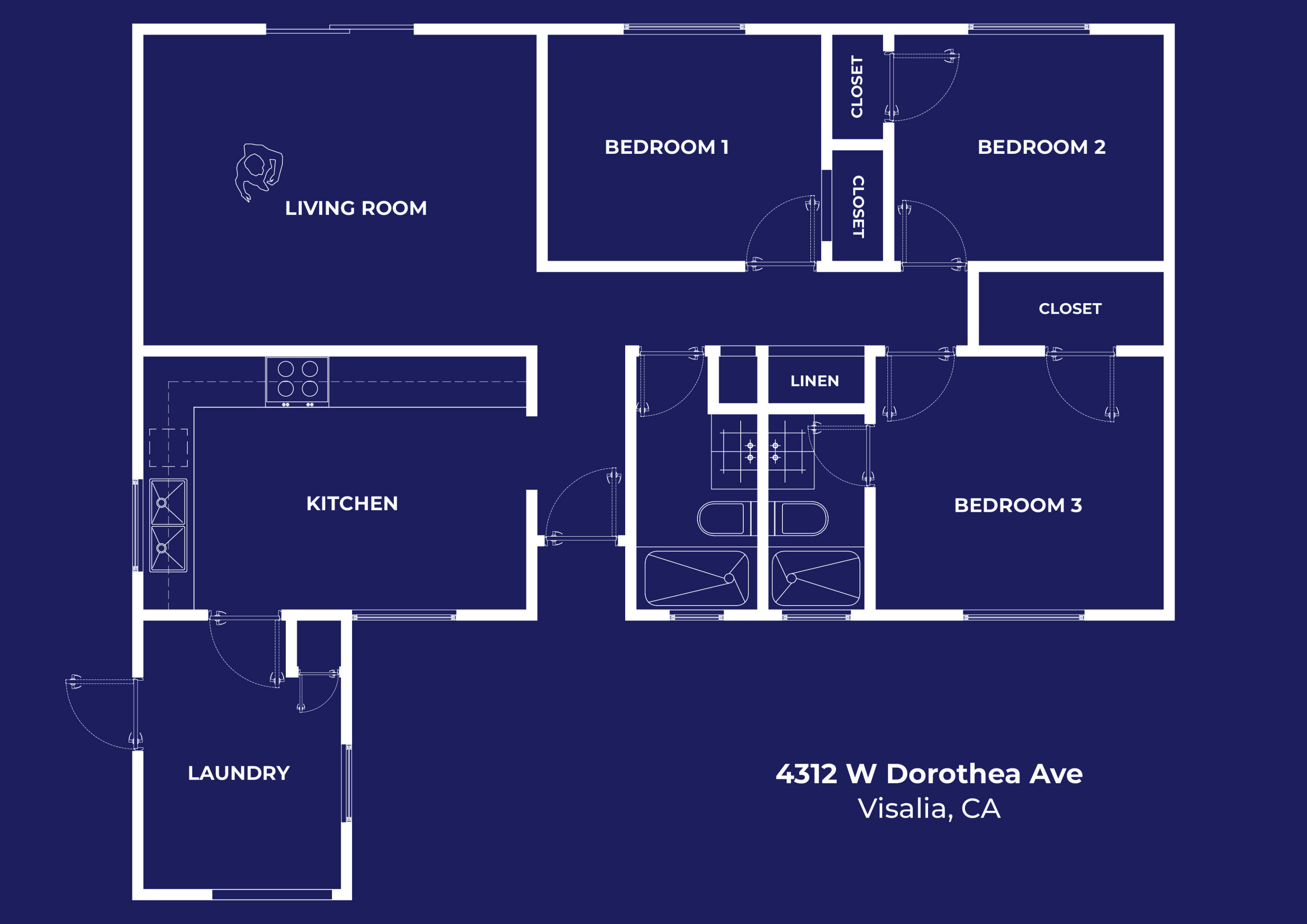 4312 W Dorothea Ave, Visalia, CA 93277