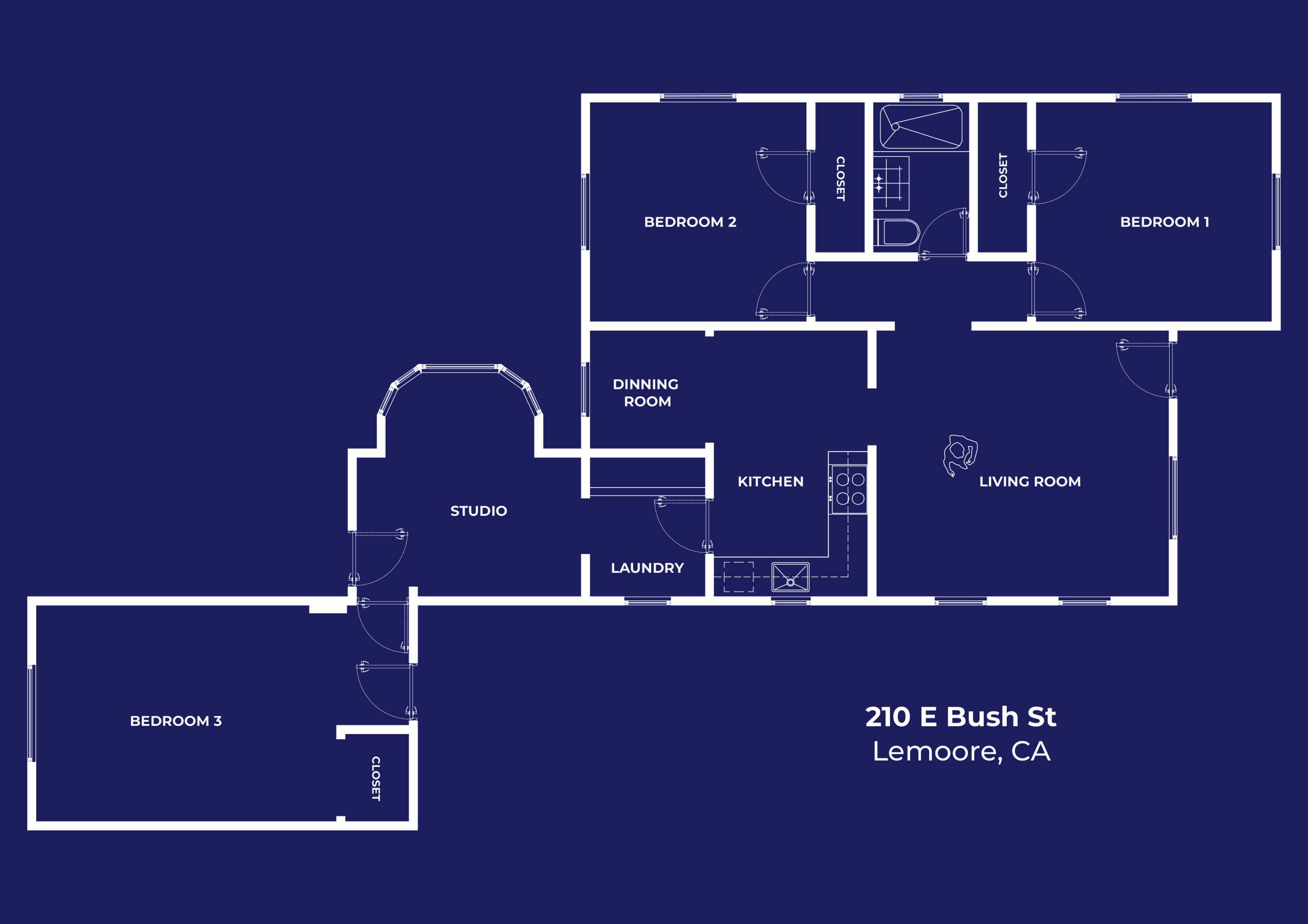 210 E Bush St, Lemoore, CA 93245