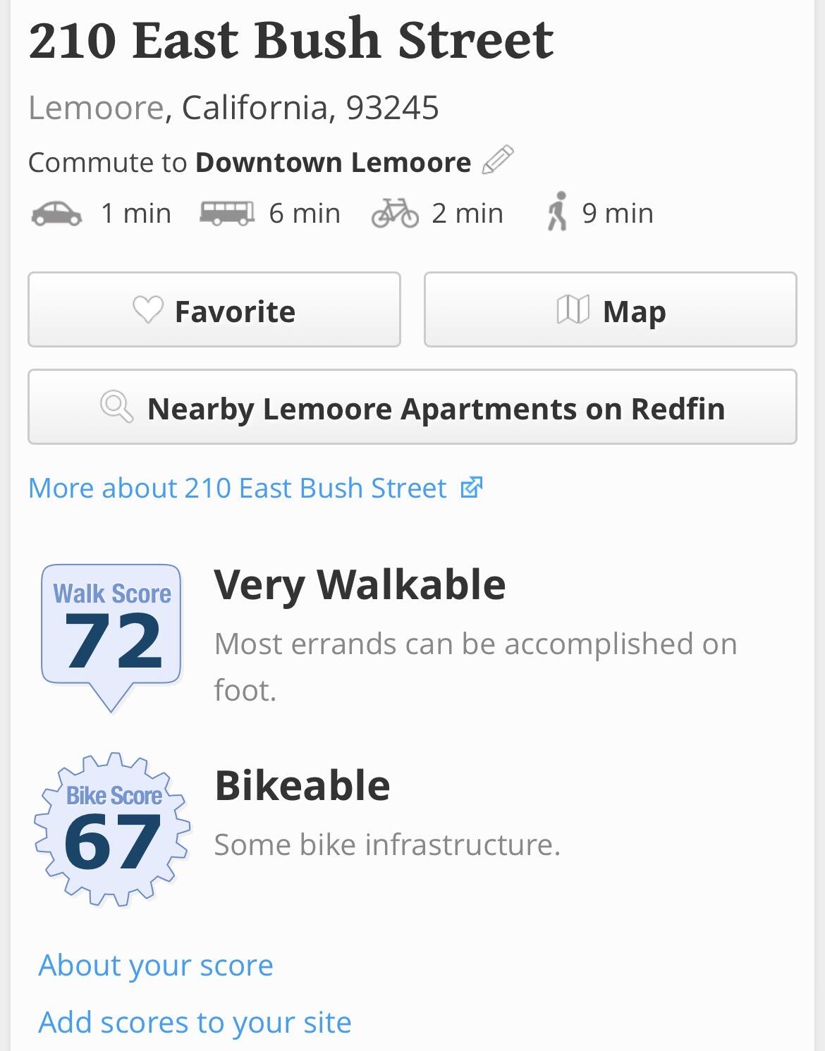 210 E Bush St, Lemoore, CA 93245