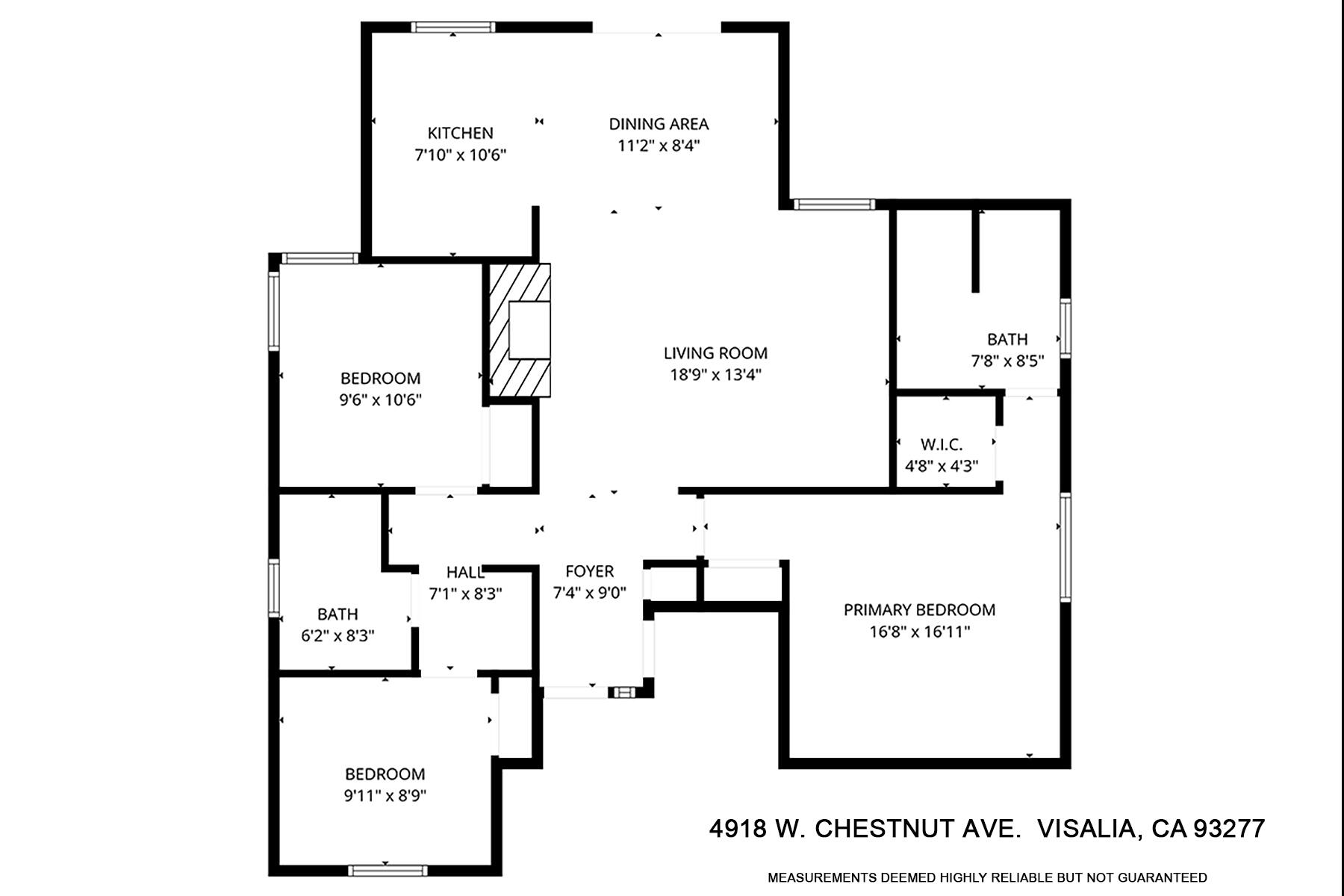 4918 W Chestnut Ave, Visalia, CA 93277