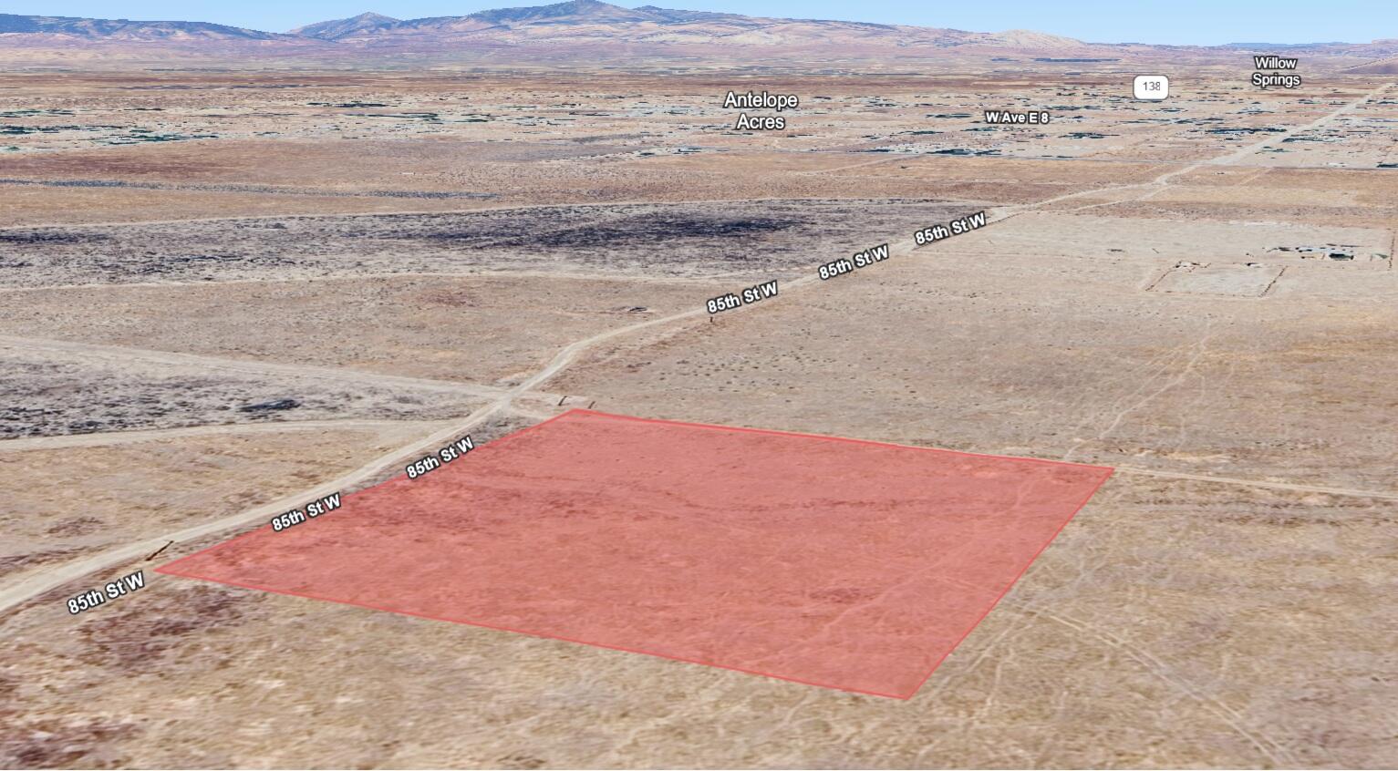 0 Cor Avenue F8 85 Stw., Antelope Acres, CA 93536