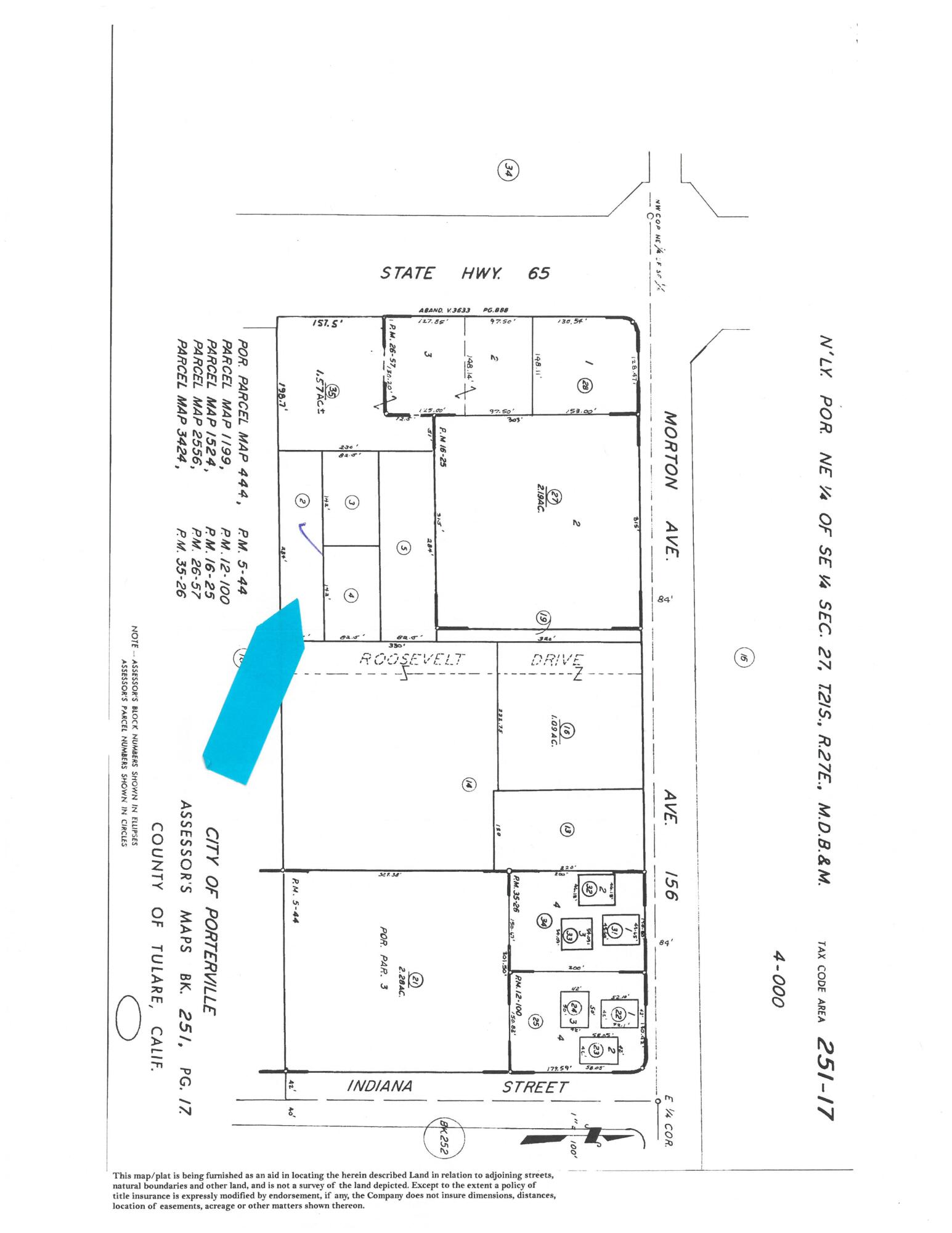 0 Roosevelt St, Porterville, CA 93257