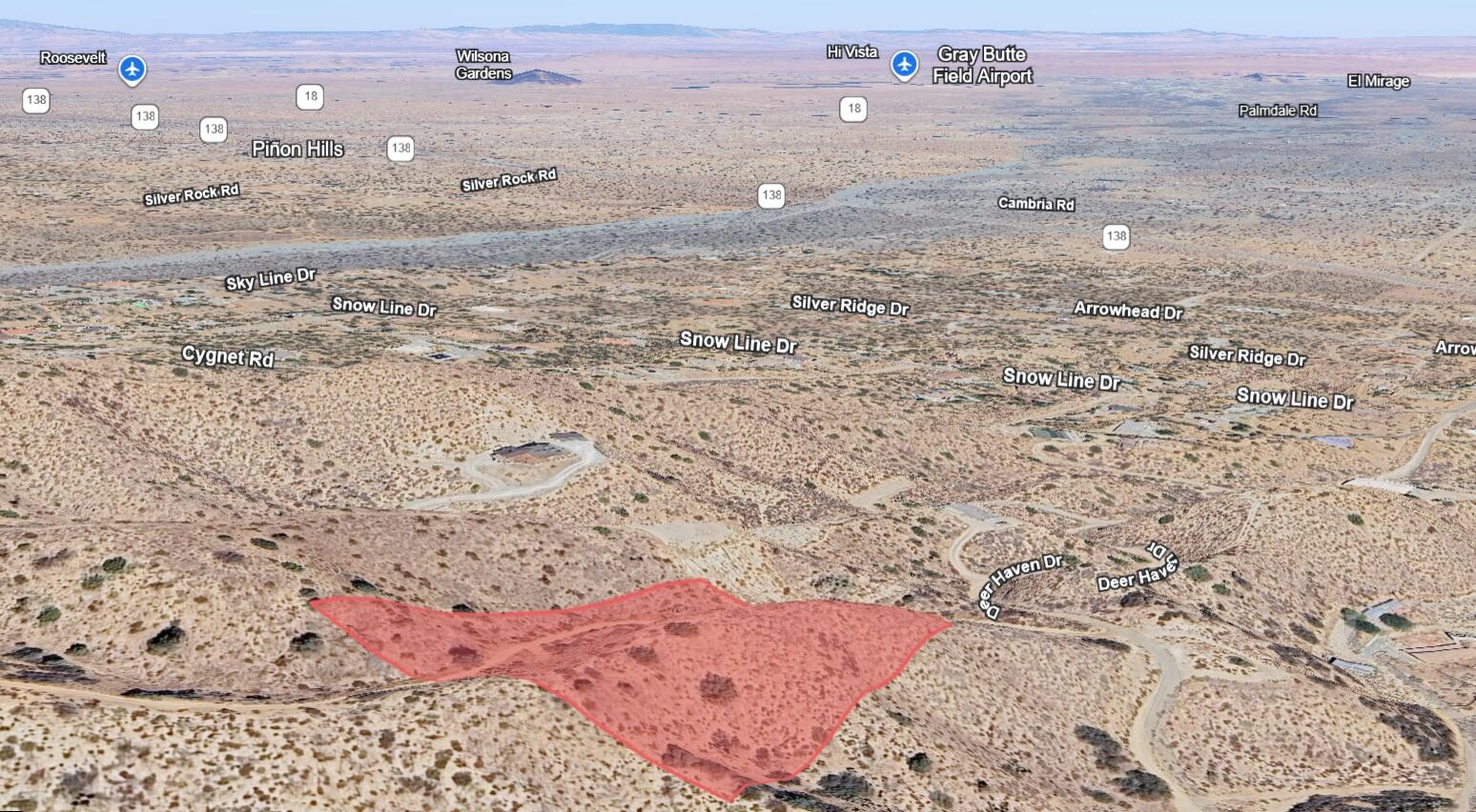 0 Deer Haven Dr, Pinon Hills, CA 92372