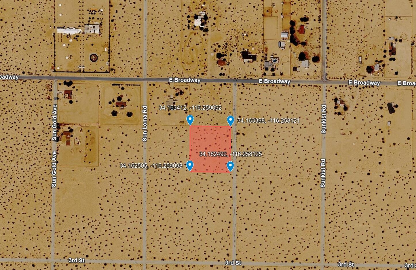 0 Sun Beam Ave, Joshua Tree, CA 92252