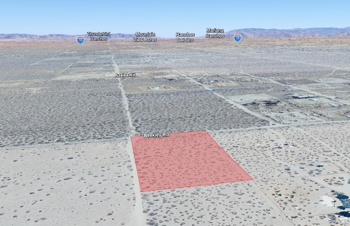 0 Beekley Rd, Pinon Hills, CA 92372