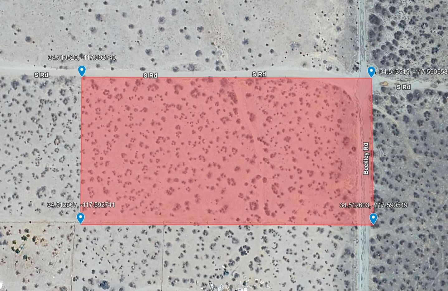 0 Beekley Rd, Pinon Hills, CA 92372