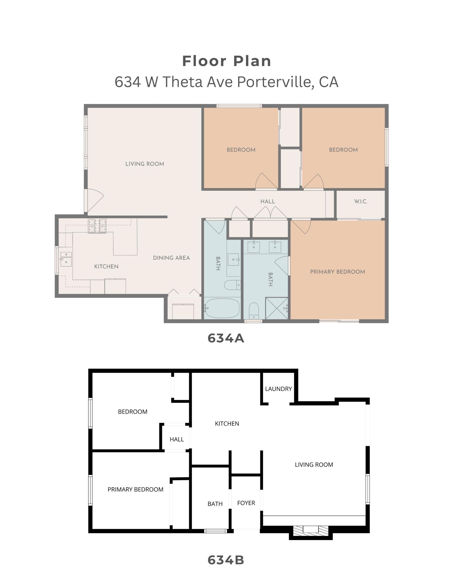 634 W Theta Ave, Porterville, CA 93257