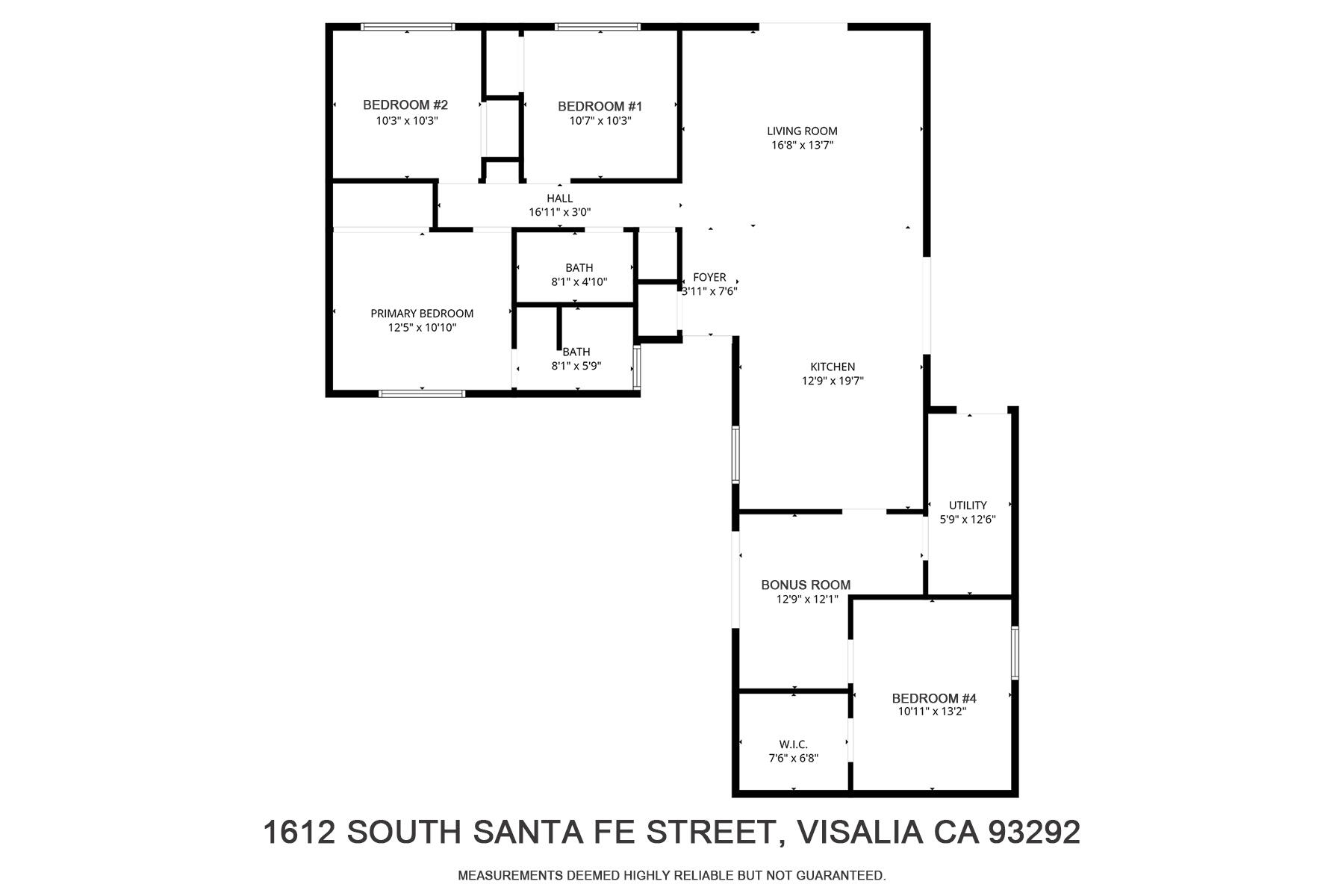 1612 S Santa Fe St, Visalia, CA 93292