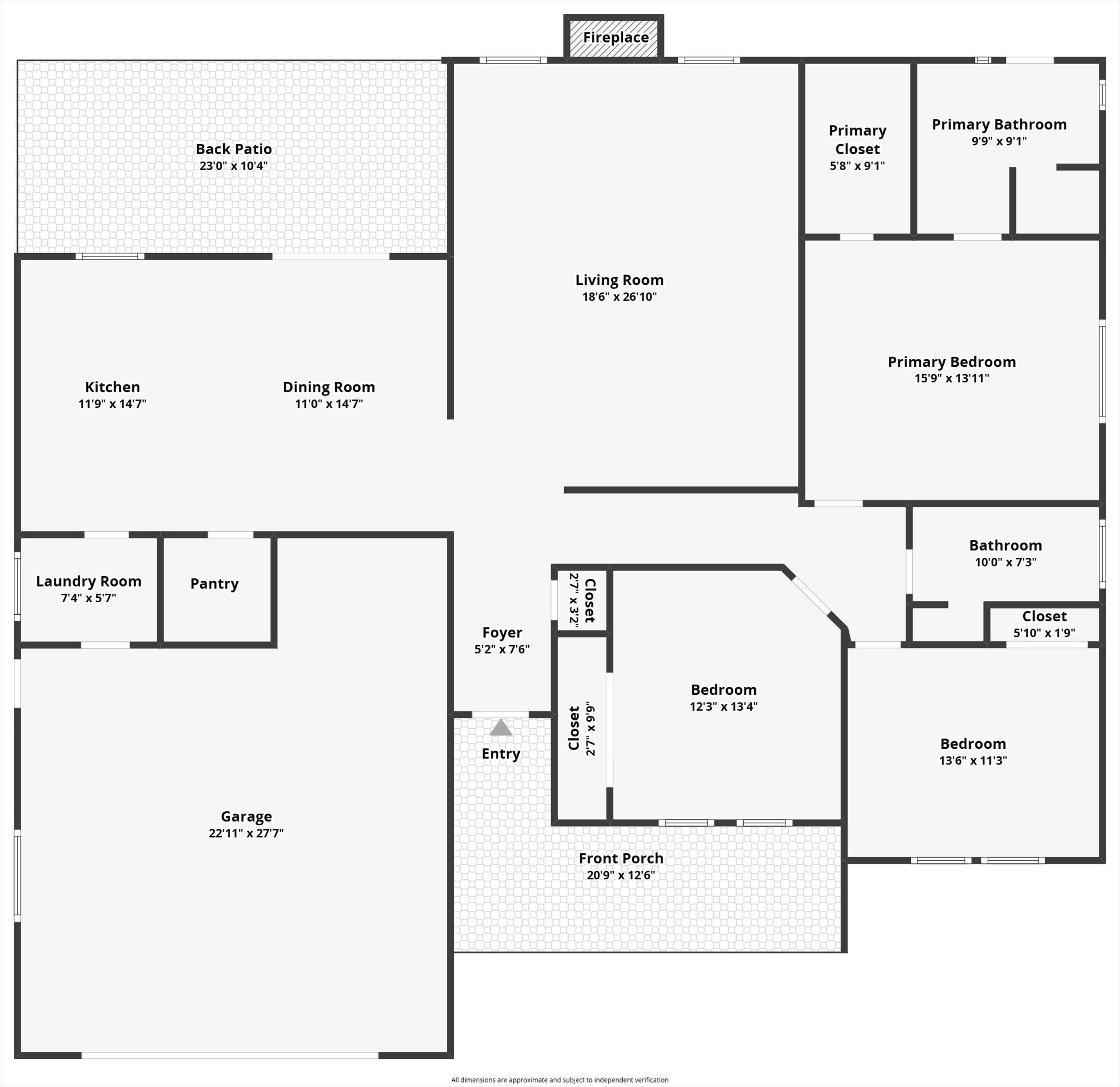 1541 W Brian Ln, Porterville, CA 93257