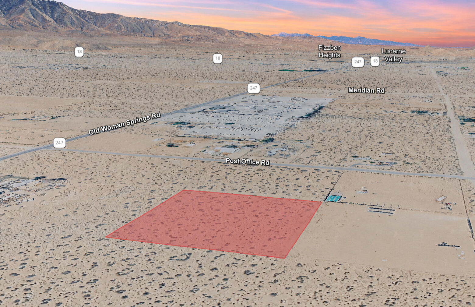 0 Sunset Rd, Lucerne Valley, CA 92356