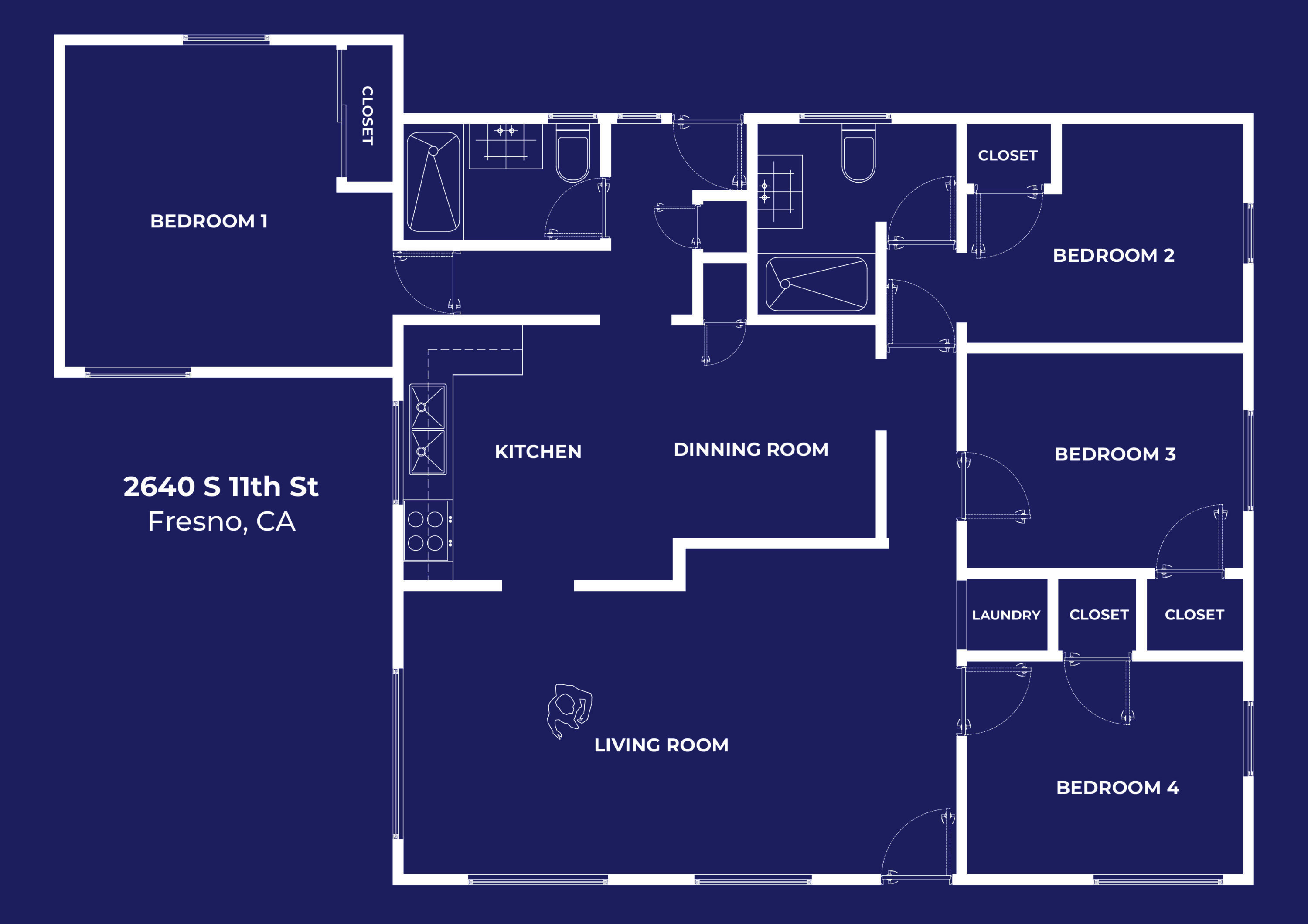 2640 S 11th St, Fresno, CA 93725