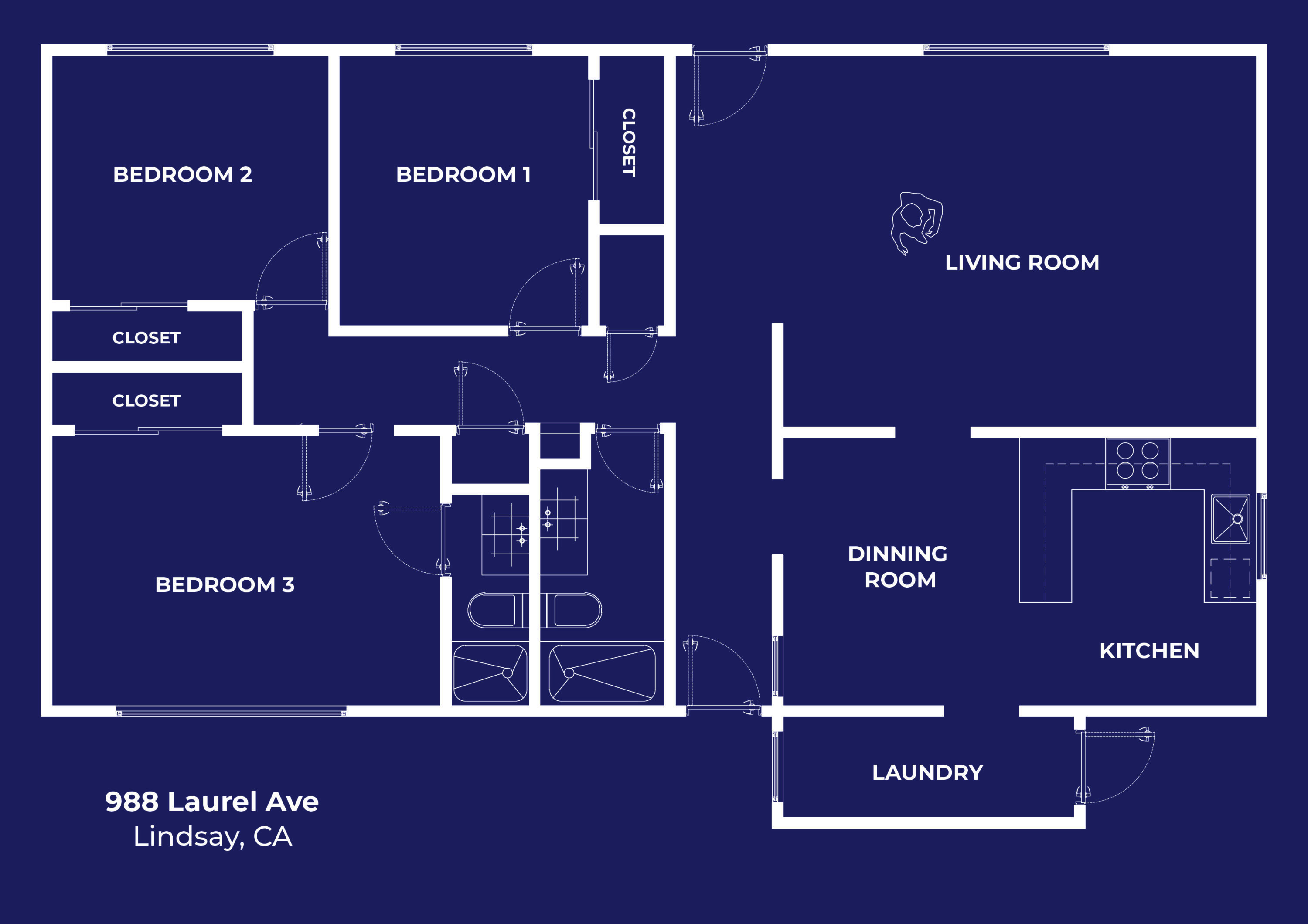 988 Laurel Ave, Lindsay, CA 93247