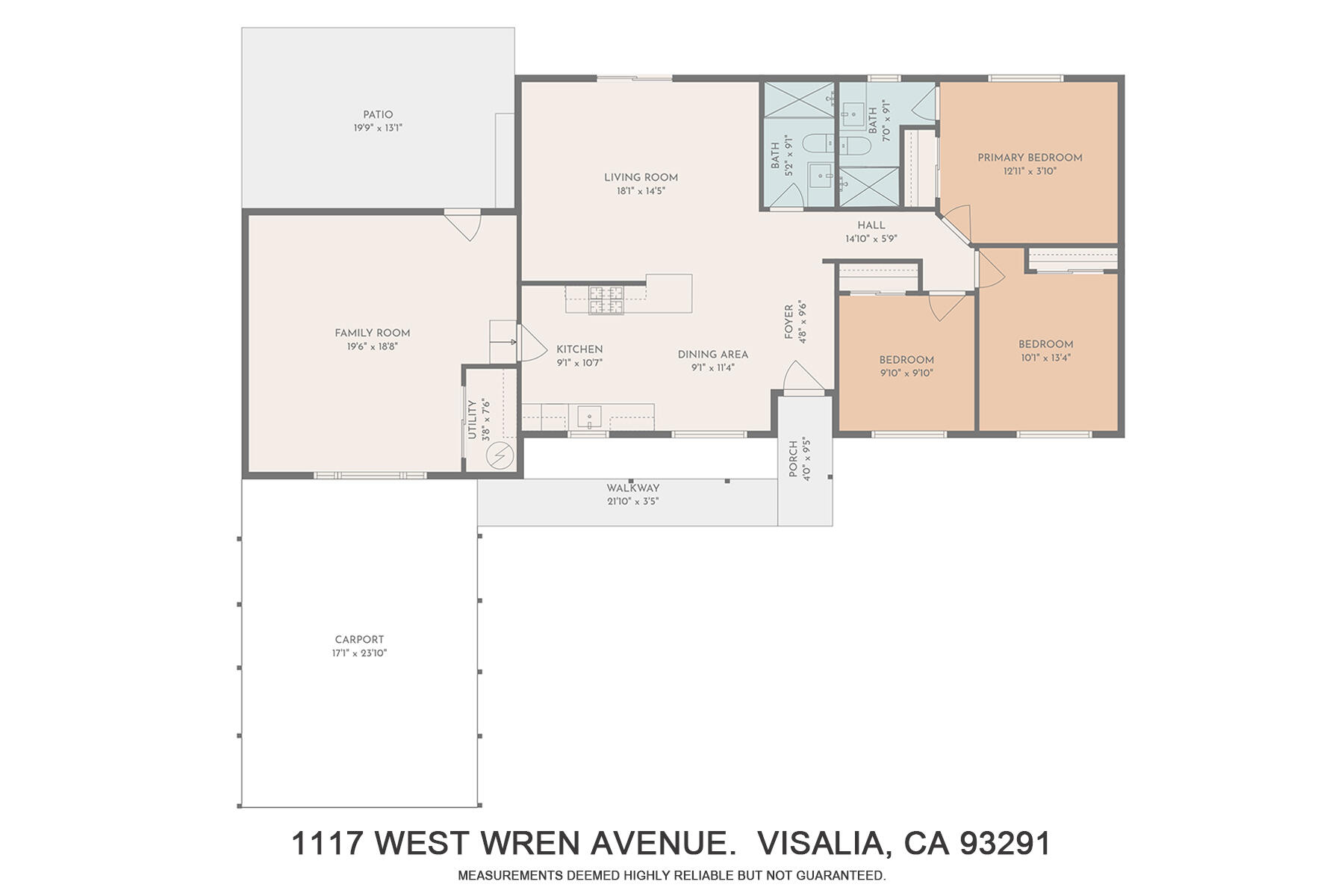 1117 W Wren Ave, Visalia, CA 93291